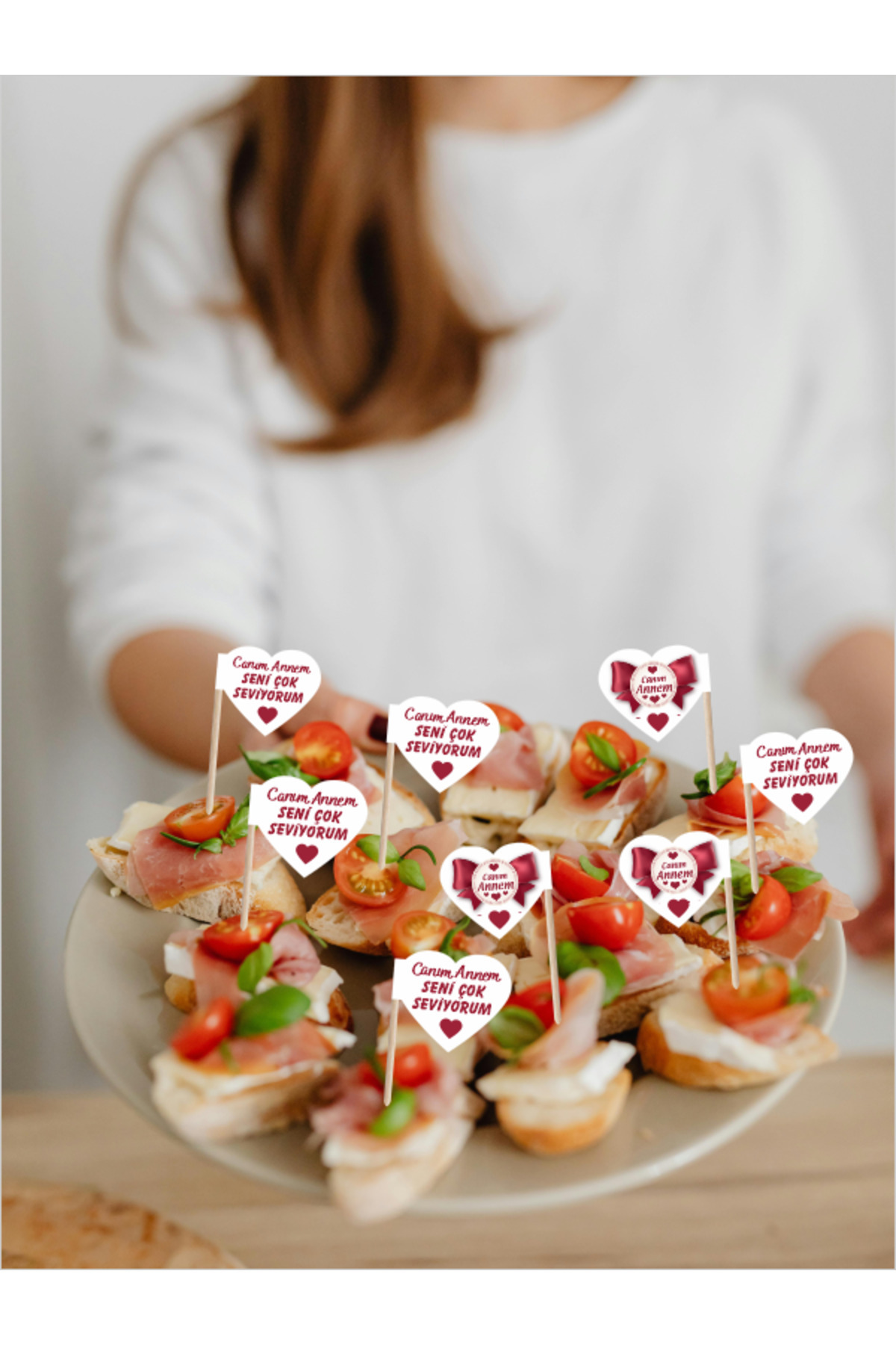 Home-My Dear Mom I Love You so Much Written Toothpicks for Your Special Mother's Day Presents 10cm 30 Pieces 3