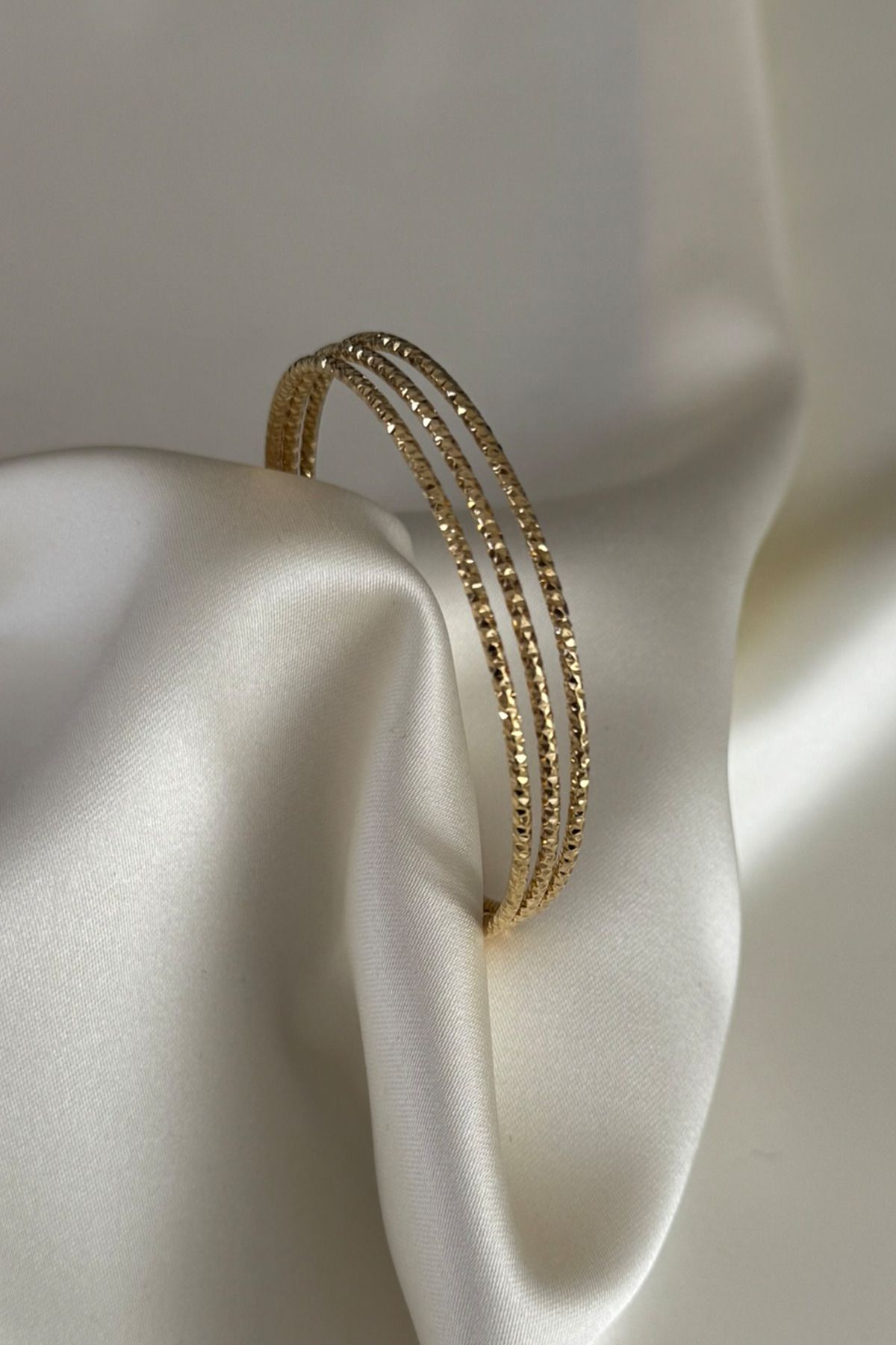 laria jewelry 3'lü Burgu Ajda Bilezik Paslanmaz Çelik