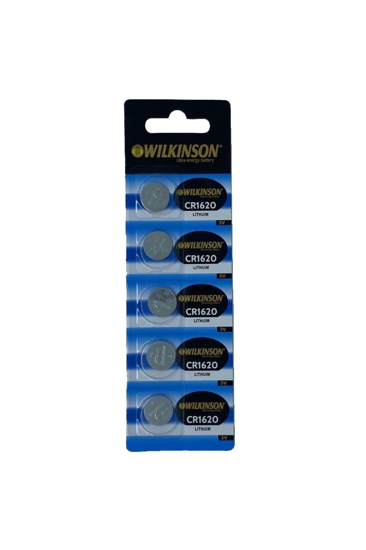 YNT İthalat Wılkınson 1620 3v Lityum Düğme Pil 5'li Paket