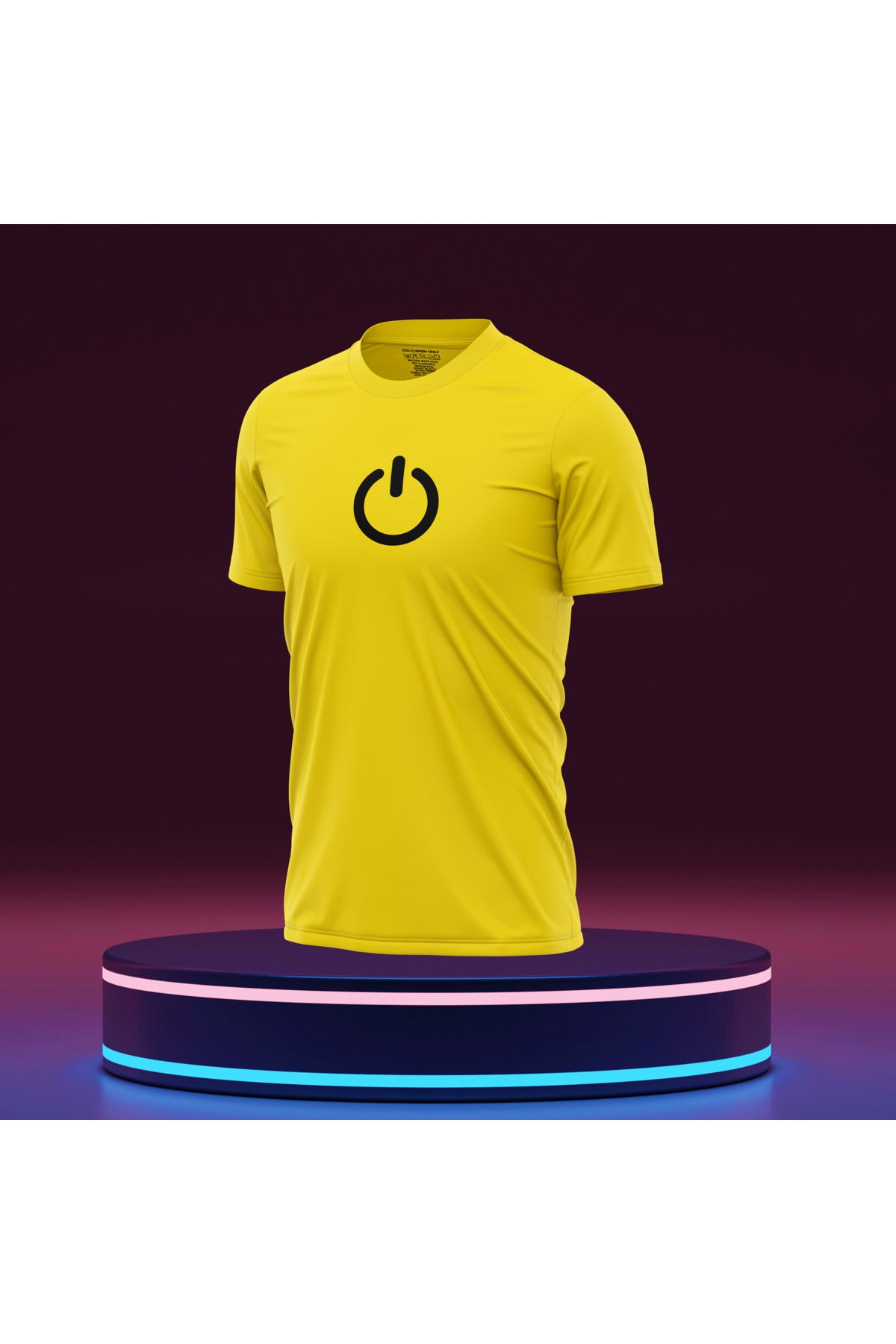 Bulvar Lee Erkek Sıfır Yaka Baskılı Yazlık T-Shirt