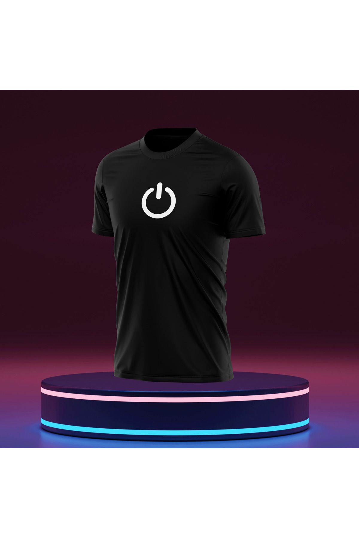 Bulvar Lee Erkek Sıfır Yaka Baskılı Yazlık T-Shirt