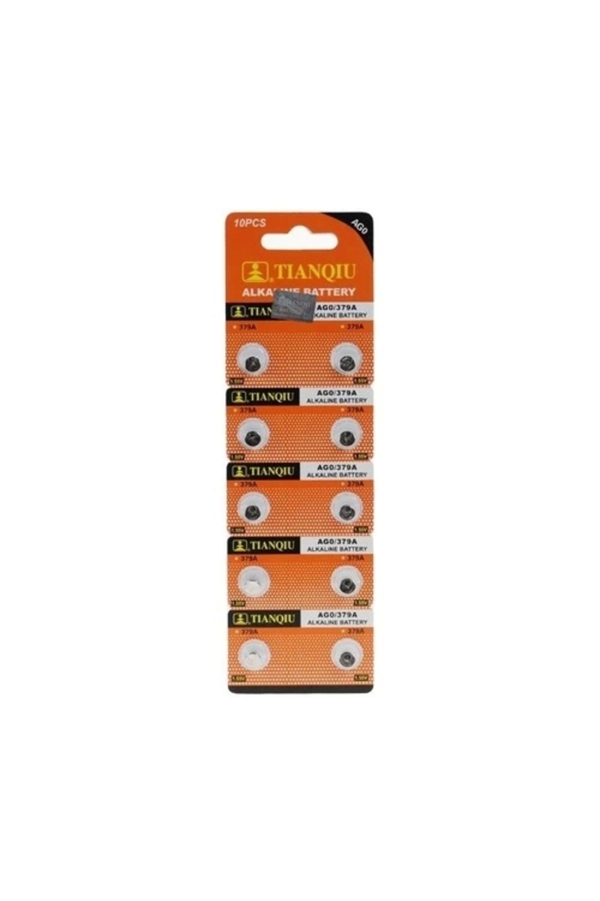 YNT İthalat TıanQıu Ag0 Lr69/lr521/379 Alkalin 10'lu Düğme Pil