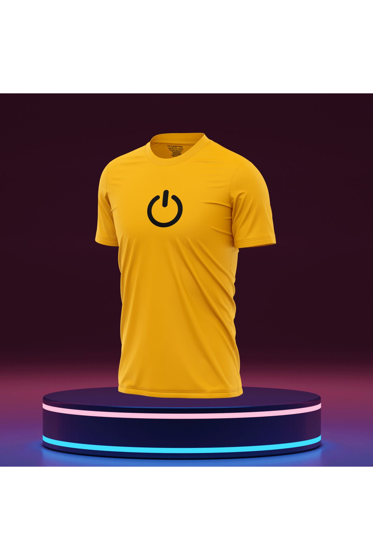 Bulvar Lee Erkek Sıfır Yaka Baskılı Yazlık T-Shirt