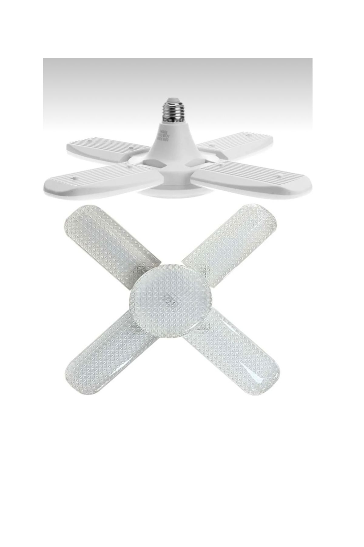 abnturk 4+1 Katlanabilir Kristal Pervane Model Led Ampul Enerji Tasarruflu Kanatlı Led Ampul