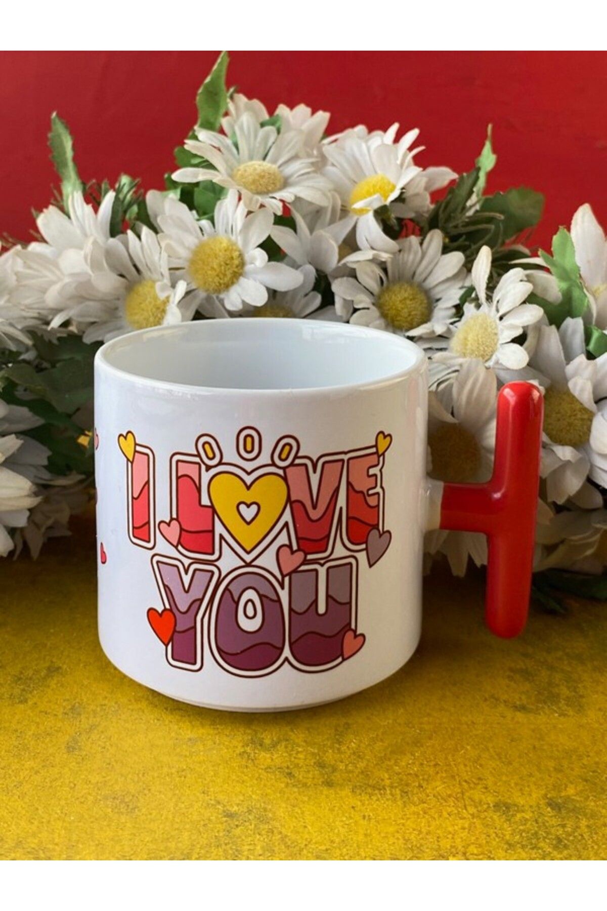 Hepsi Enteresan "I LOVE YOU" Kupası, Sevgiliye Özel, Sevgiliye Hediye, Sevgililer Günü, Doğum Günü Hediyesi
