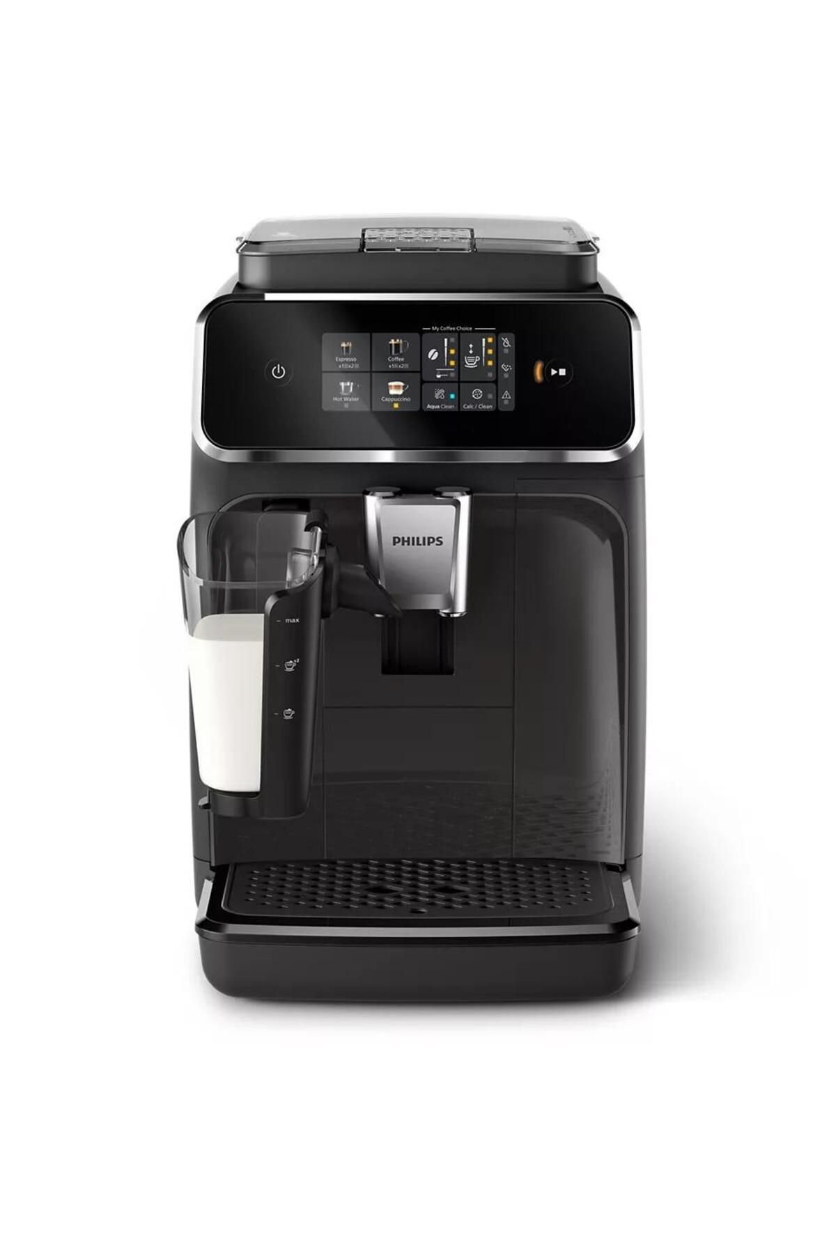 Philips-Philips LatteGo EP2334/10 automatic coffee machine with LatteGo milk frother, touchscreen, black 1