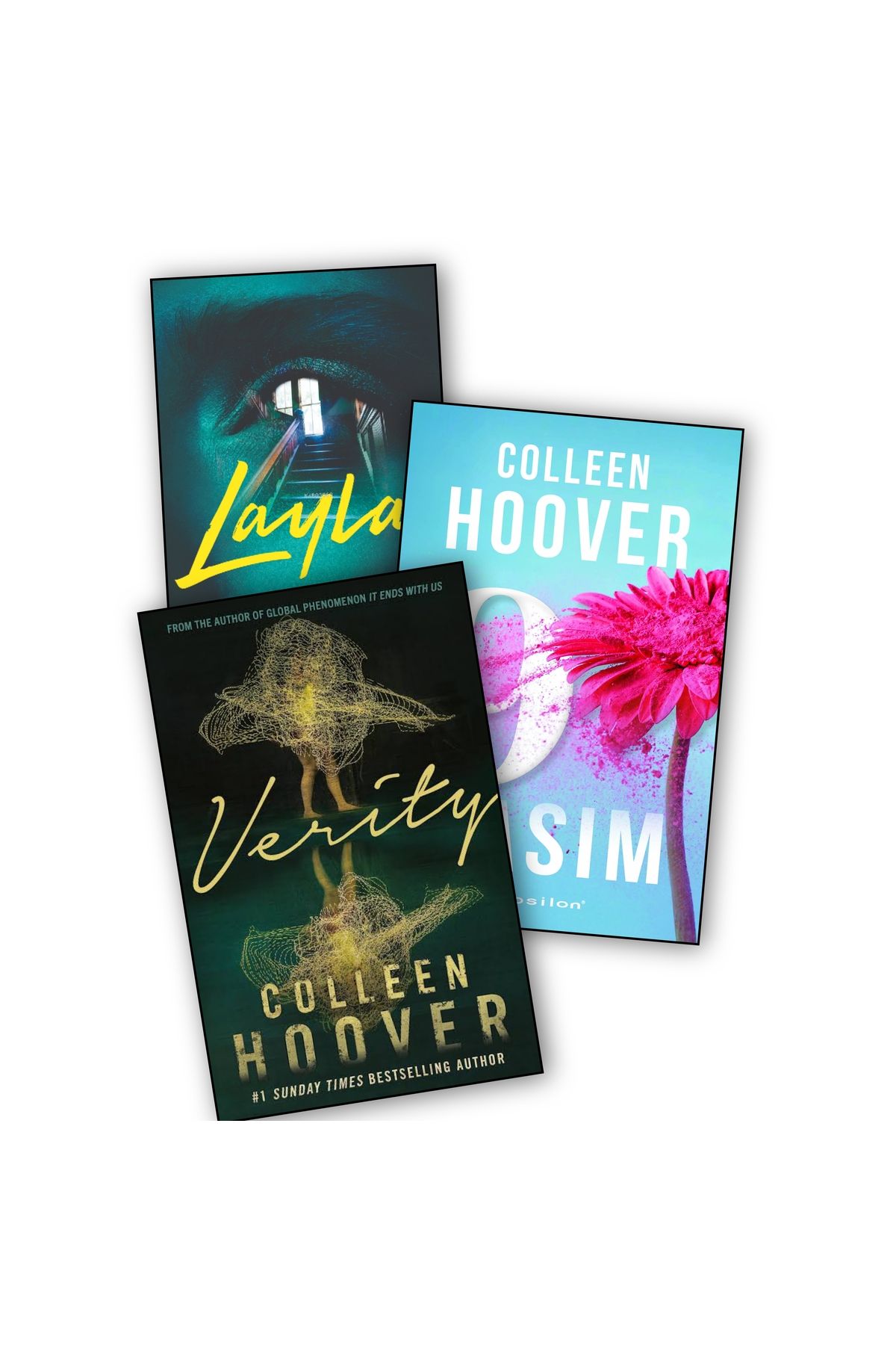 Epsilon Yayınevi Layla - Verity - 9 Kasım Colleen Hoover 3 lü Kitap Seti