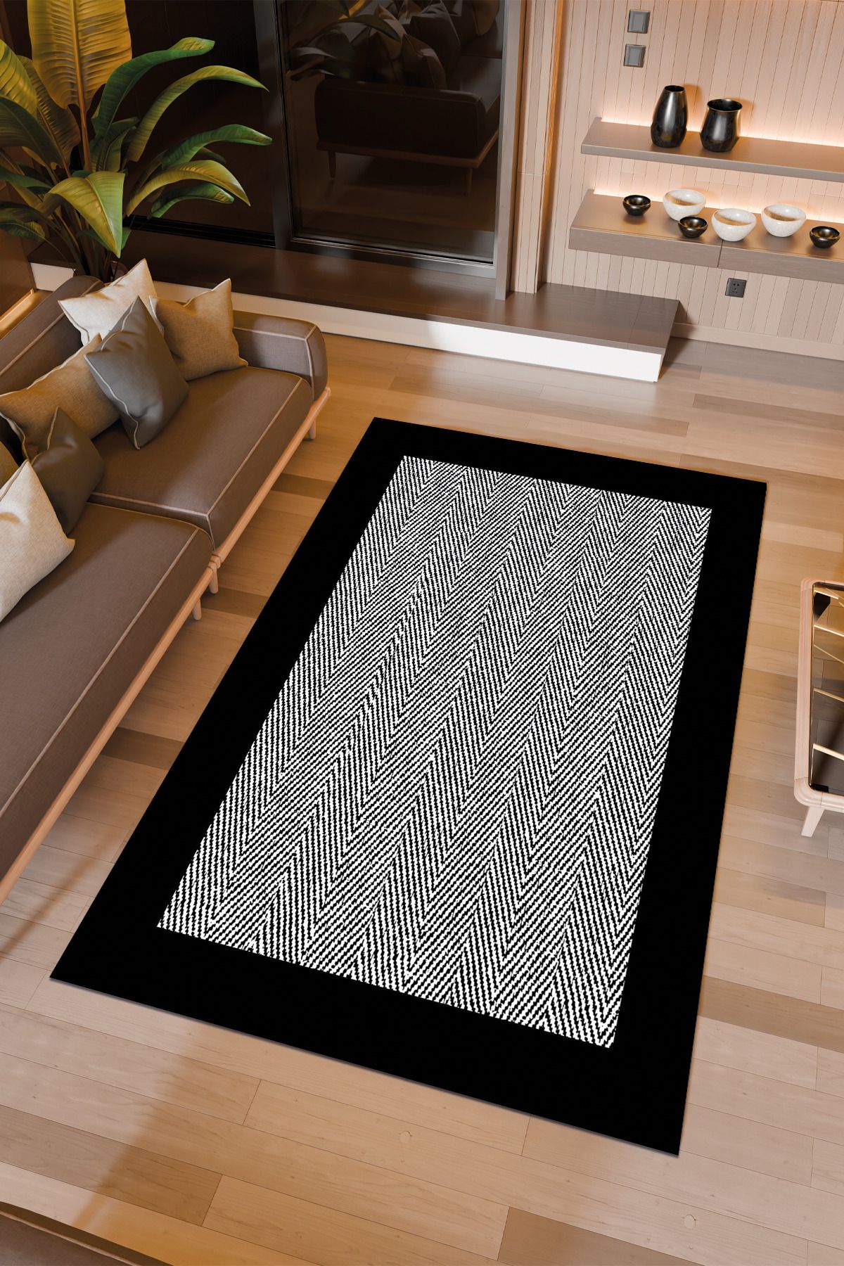 Halıcıoğlu home Dijital Baskı Makinede Yıkanabilir Kaymaz Taban Salon Halısı Yatak Odası Halısı & Yolluk Modelleri