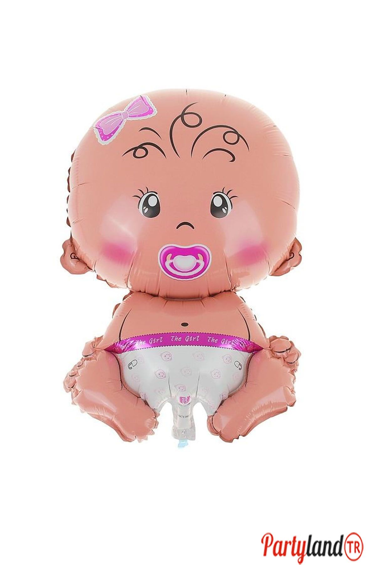 PartylandTR Bebek Pembe Folyo Balon 55cm*73 Cm. Cinsiyet Partisi Baby Shower