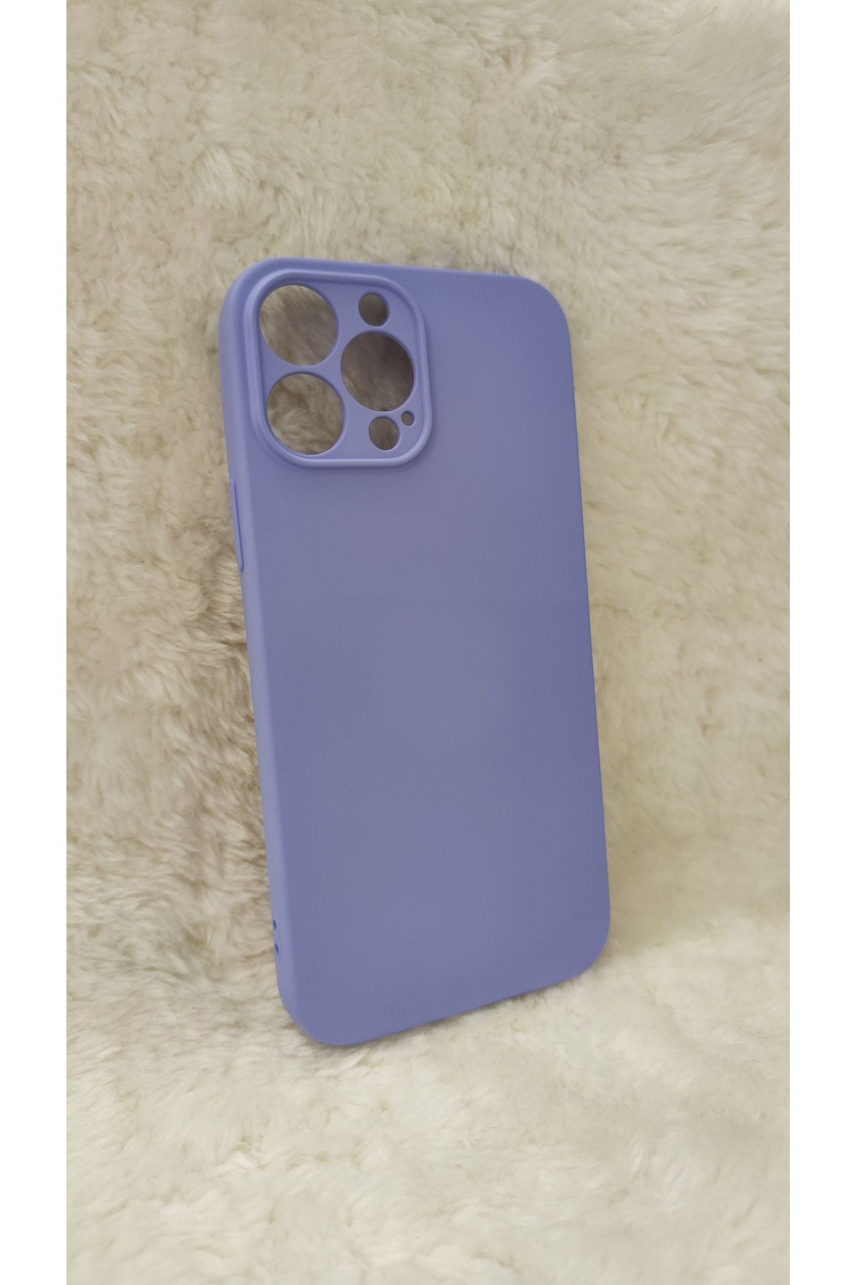 QEM IPHONE 13 PRO MAX ŞIK VE YUMUŞAK DOKULU LANSMAN TELEFON KILIFI