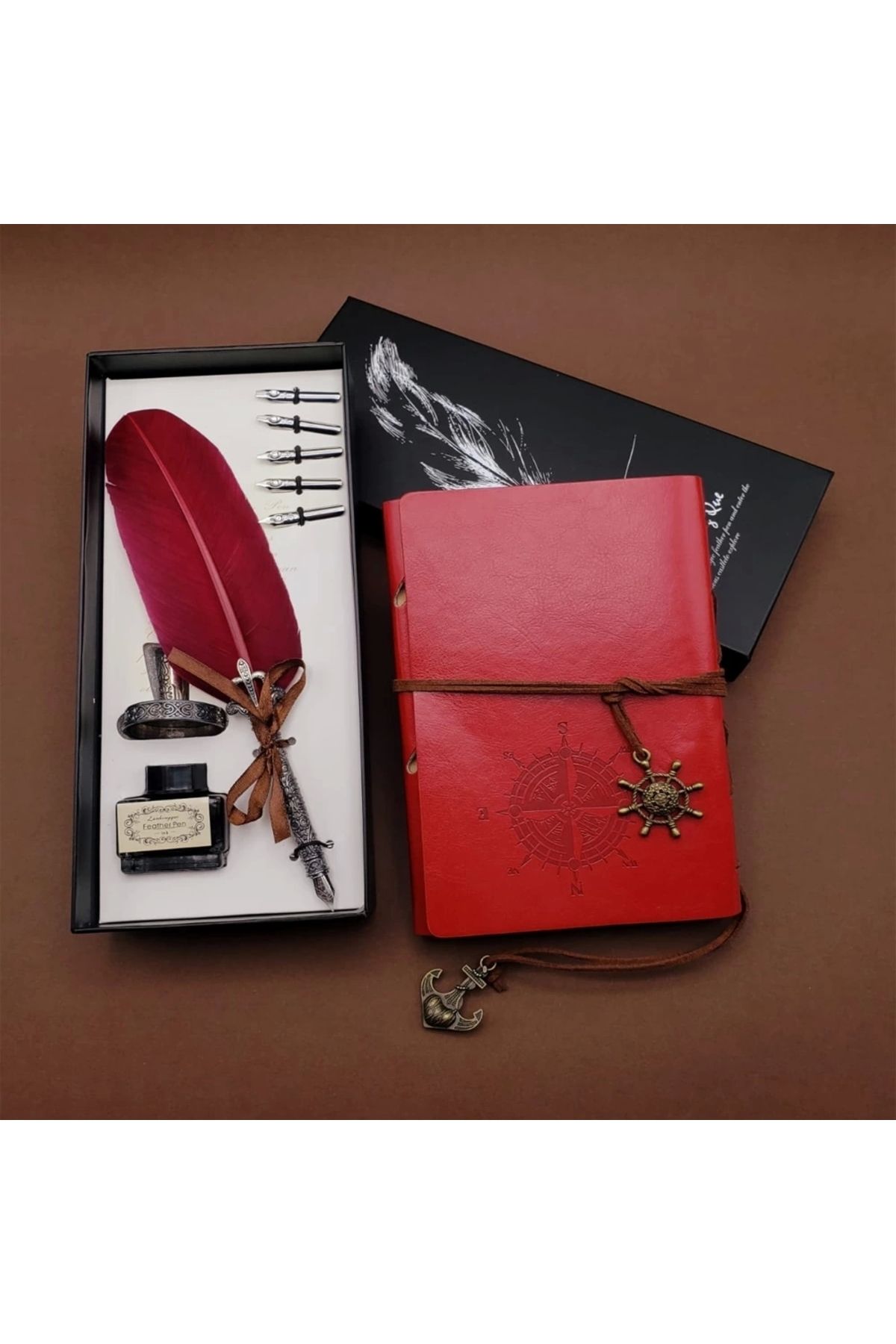 YNT İthalat Divit Hokka Kalem Ve Defter Seti