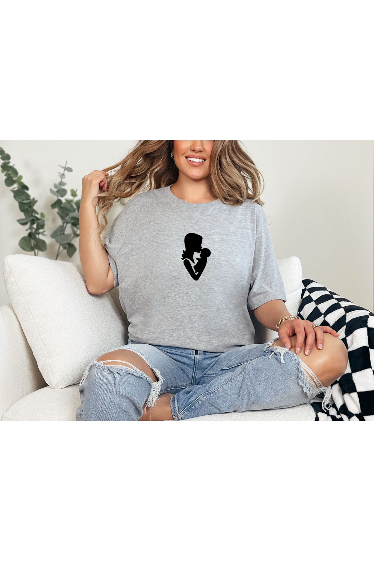 GHAND ANNELER GÜNÜ KOLEKSİYON trend Unısex Normal Kalıp T-Shirt
