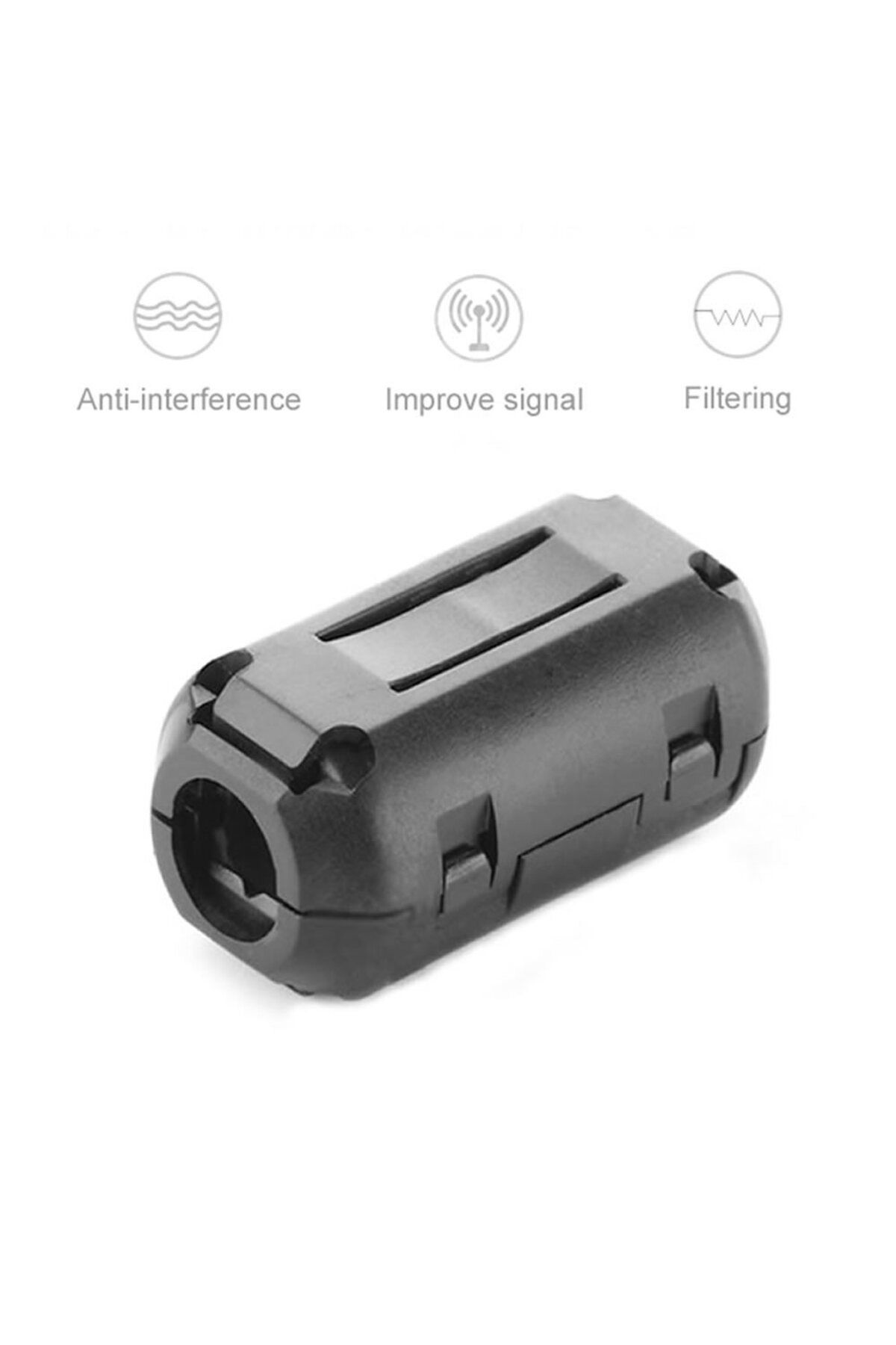 Alkatronik 9mm Ferrit Halka Filtre Kablo Gürültü Bastırıcı Azaltıcı Yüzük Bead RFI EMI Girişim Engelleyici Besl