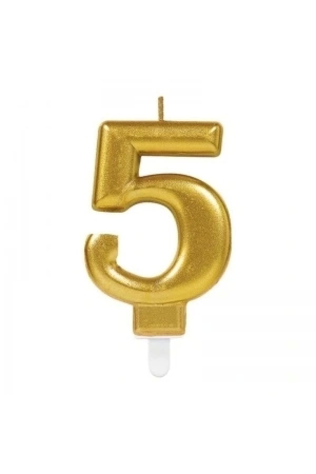 STOREMAX 5 Rakam Mum Gold Renk (5047)