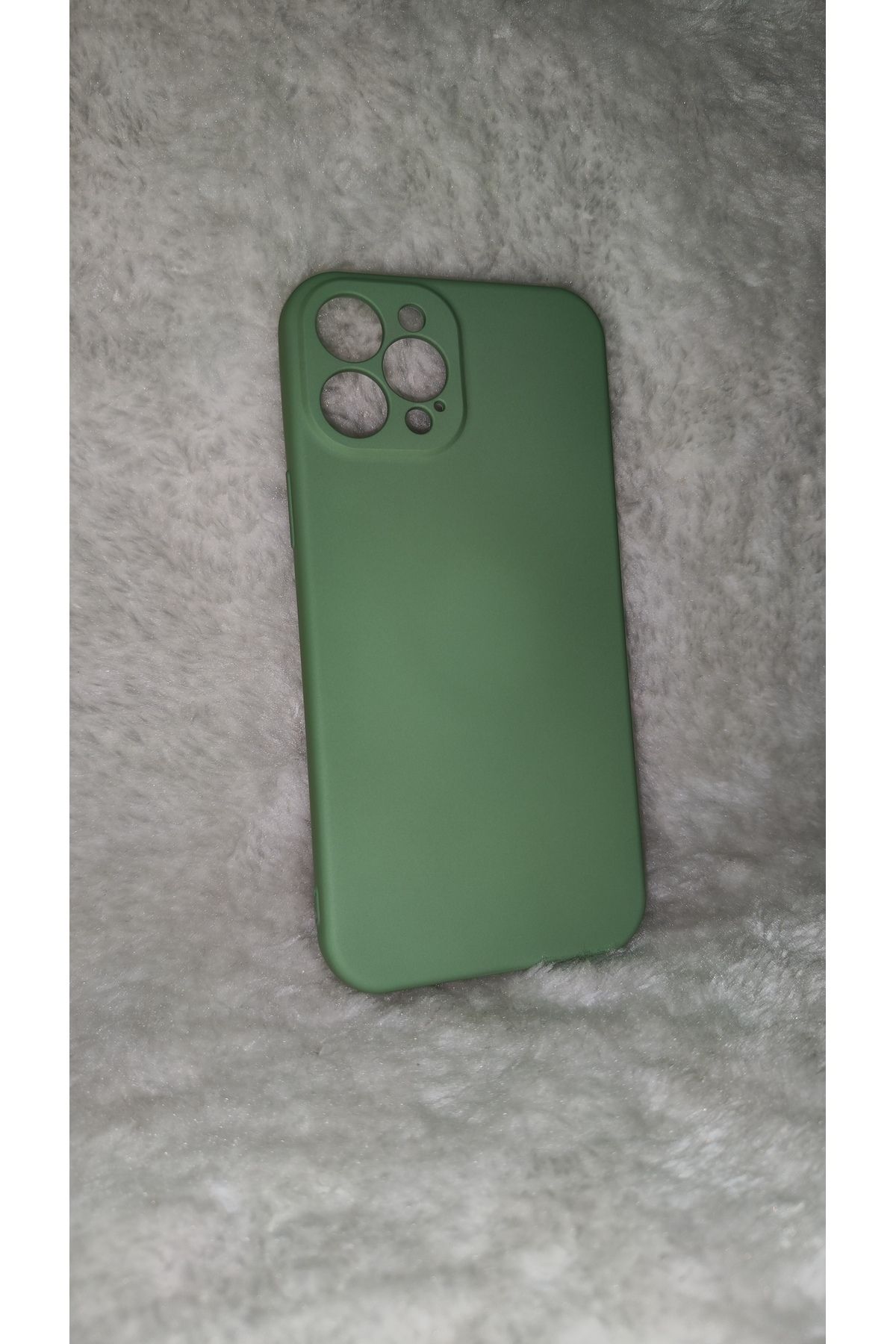 QEM IPHONE 12 PRO MAX YUMUŞAK DOKULU LANSMAN KILIF