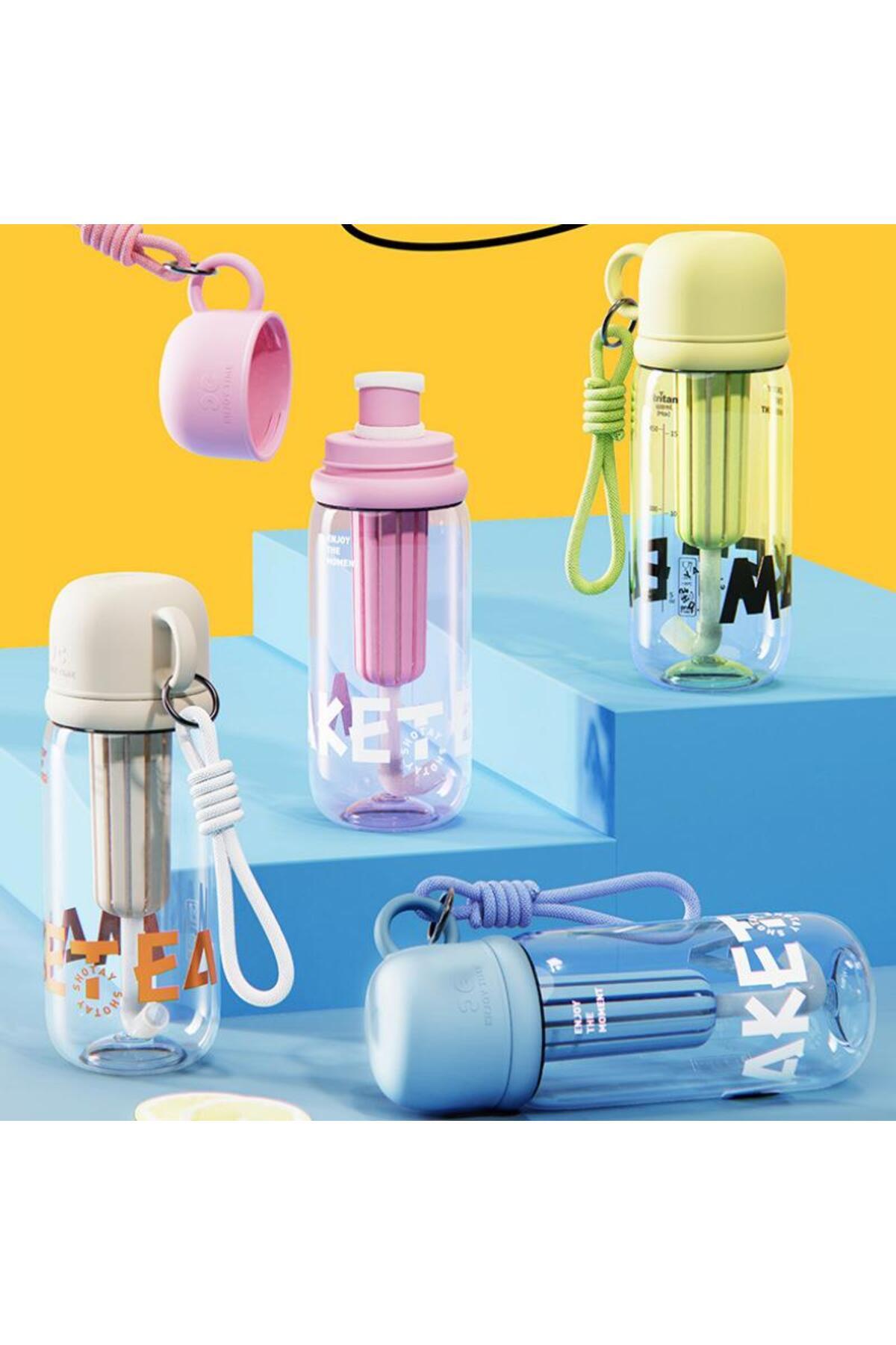 Shotay-Cup Cover Water Bottle Tritan Green 800ml 3