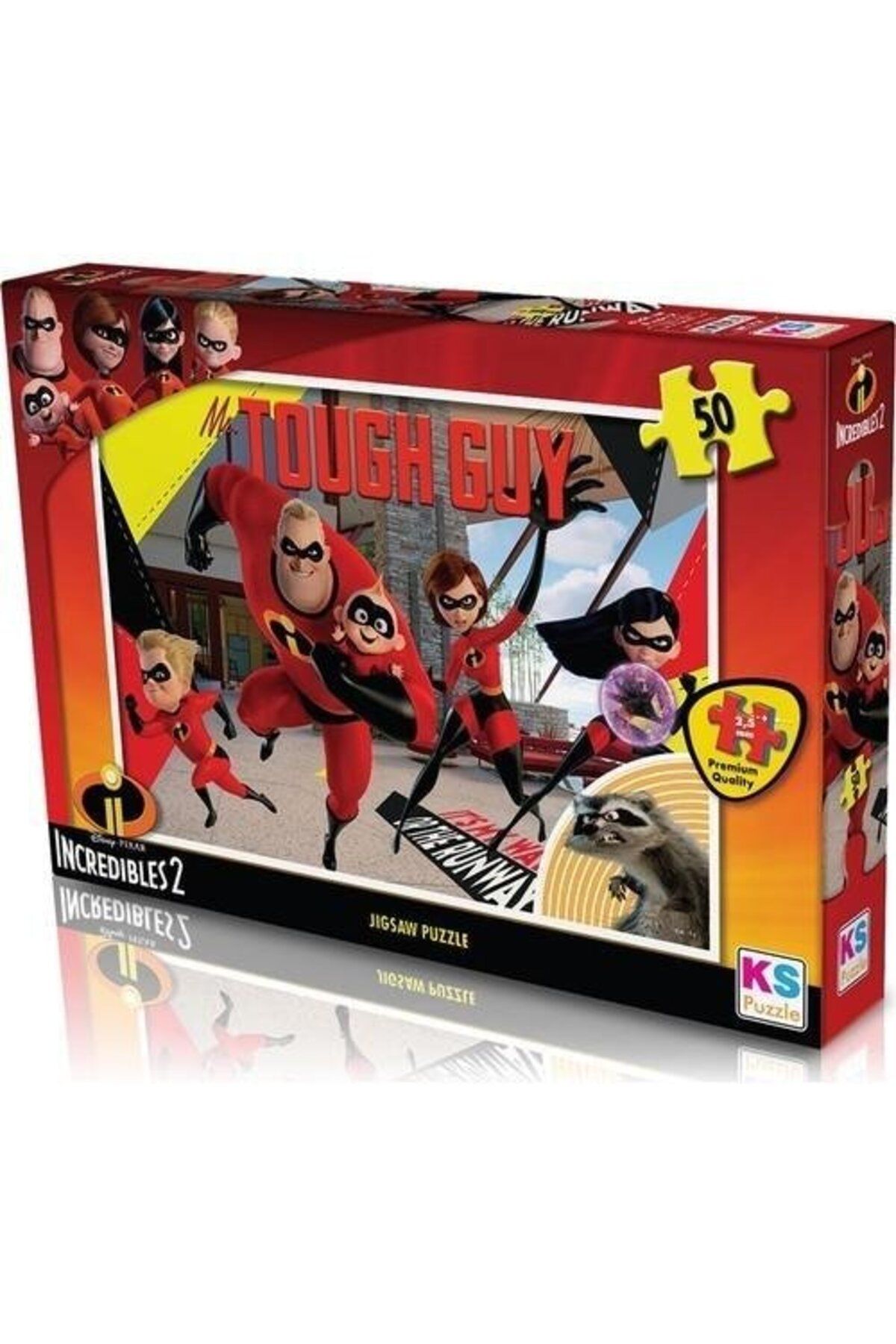 gnsstore KS GAMES İNCREDIBLES 2 PUZZLE 50 PARÇA
