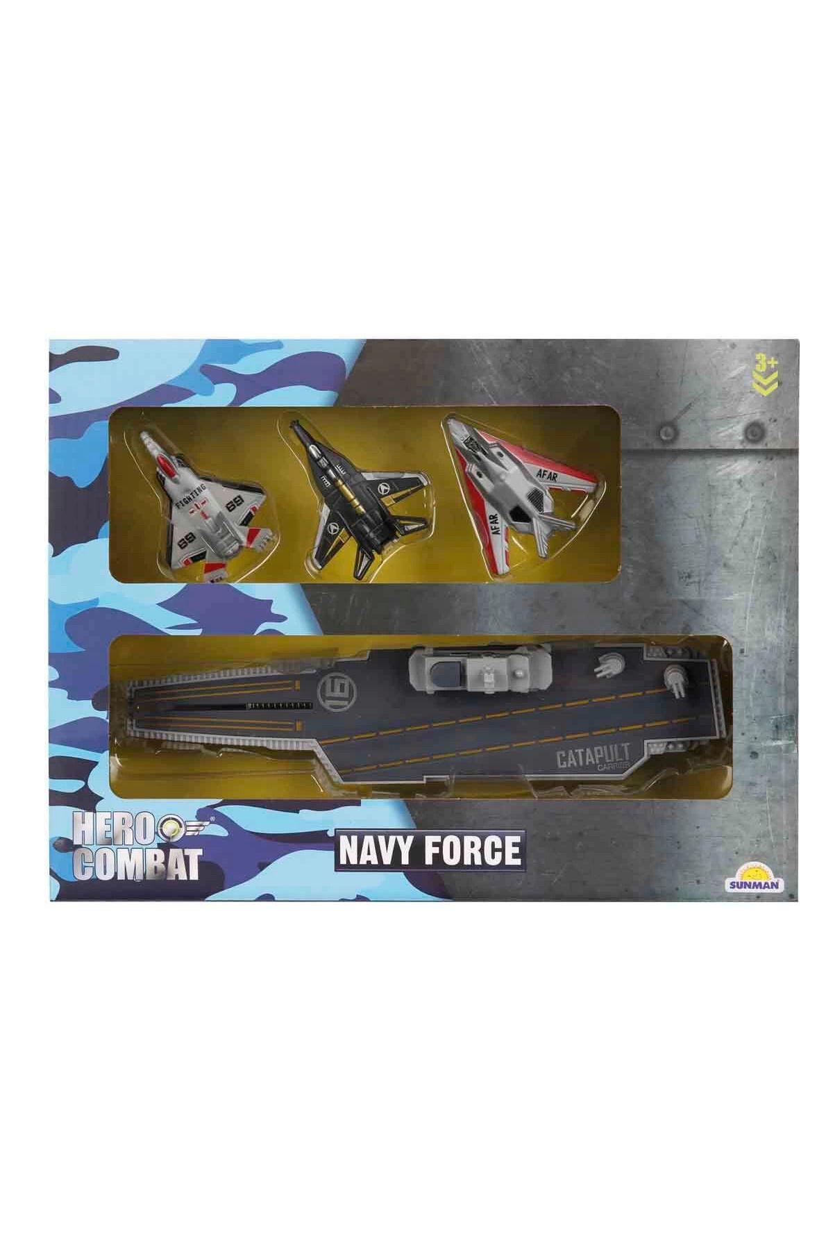 gnsstore ASKER OYUN SET JET/UÇAK GEMİSİ 4 PARÇA