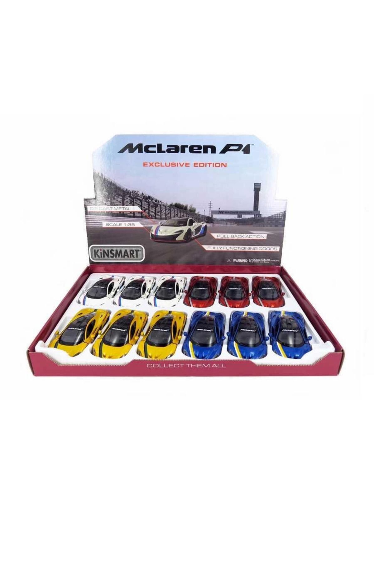 gnsstore KİNSMART MCLAREN P1 (ŞERİTLİ)
