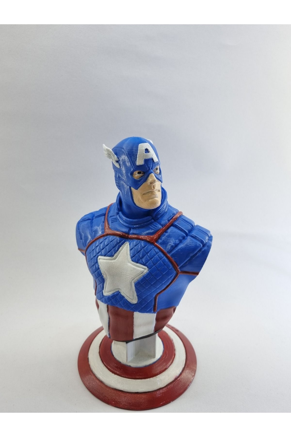 ZyraTech3D Kalkanın arkasında bir efsane var: 3D Baskı Captain America Büstü