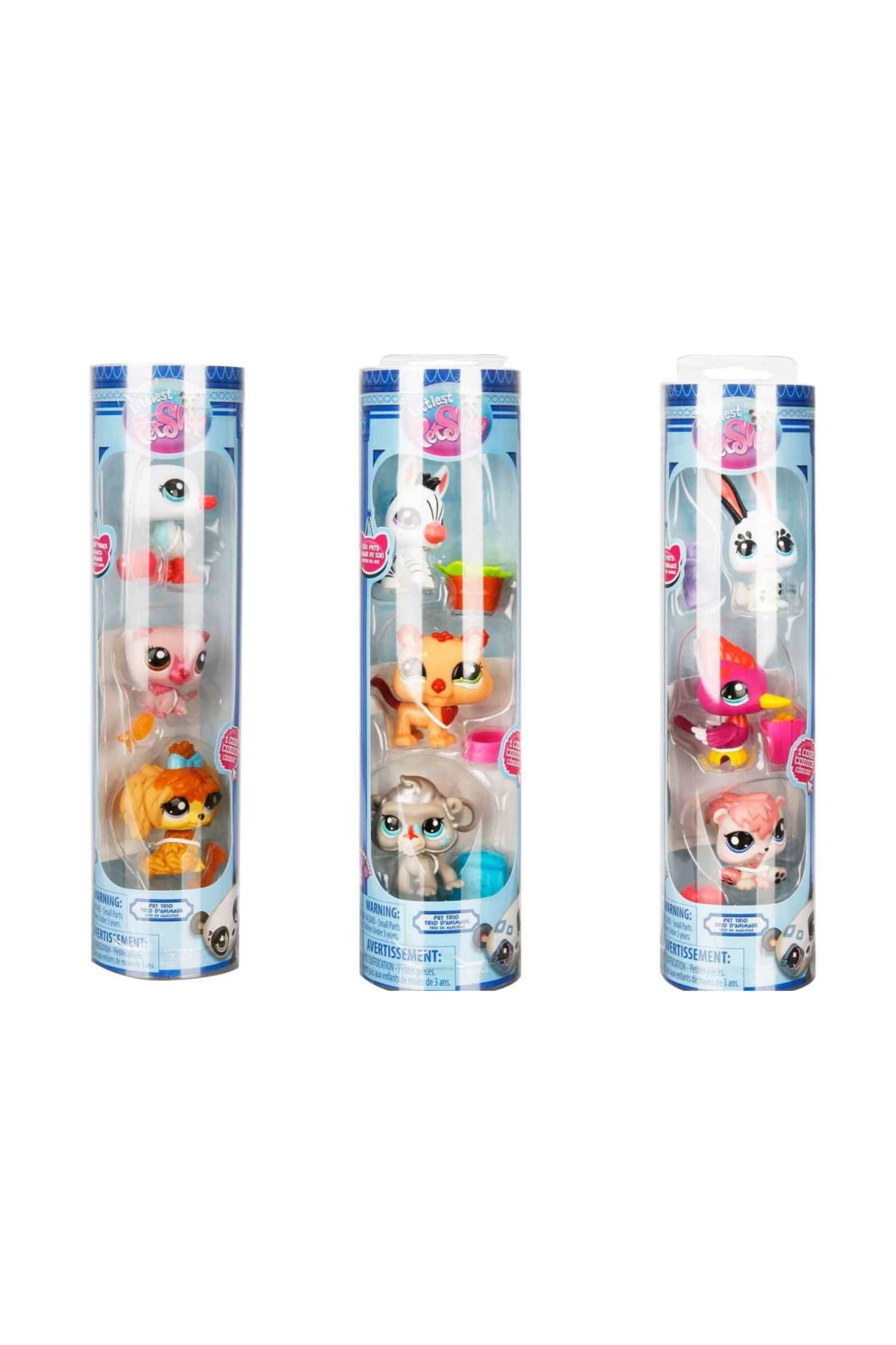 gnsstore MİNİŞLER 3LÜ PAKET TÜP FİGÜRLER