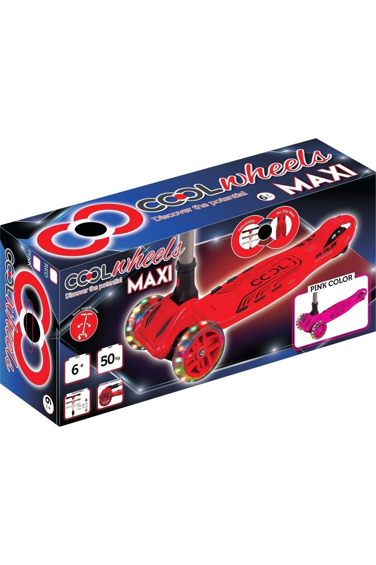 gnsstore FRKN COOL WHEELS MAXI SCOOTER PEMBE