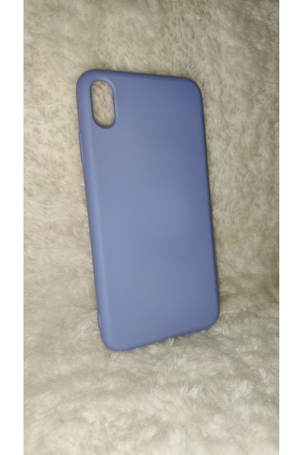 QEM IPHONE XS MAX YUMUŞAK DOKULU LANSMAN KILIF