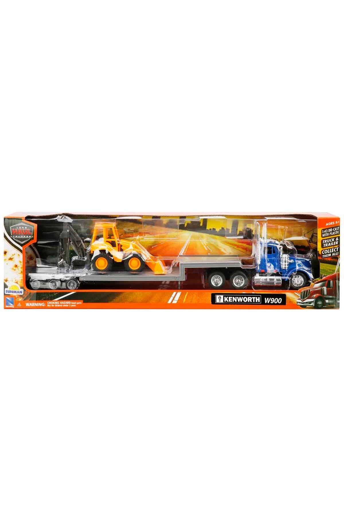 gnsstore 1/43 L.HAUL US KENWORTH W900 LOWBOY-DOZER