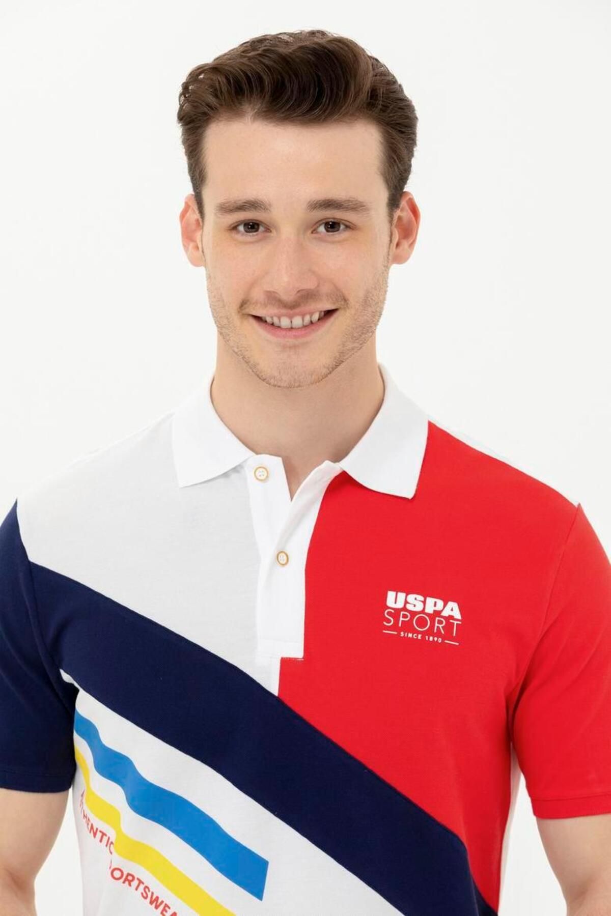 U.S. Polo Assn. Erkek Kırmızı Polo Yaka Tişört