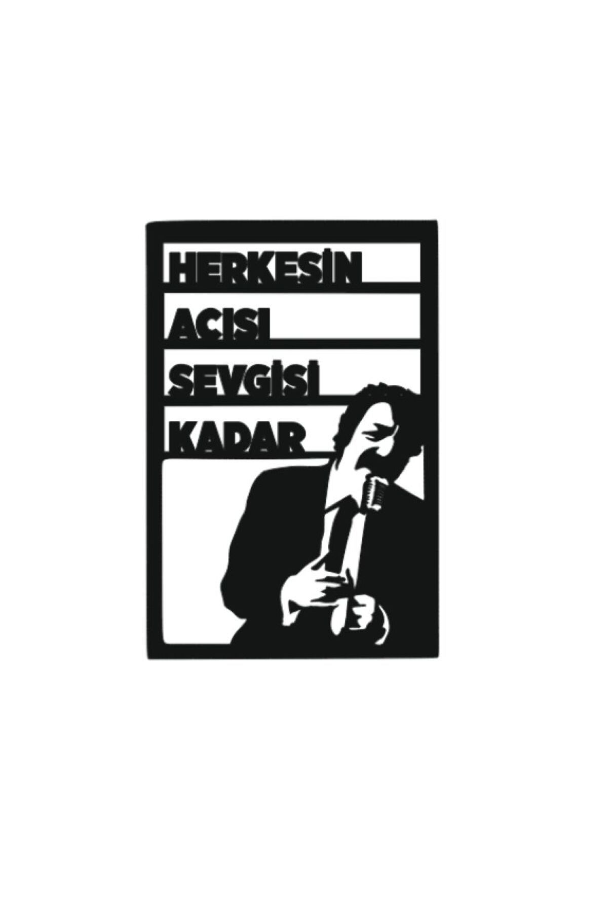 5M AHŞAP DEKOR Müslüm Gürses Tablo 450x300