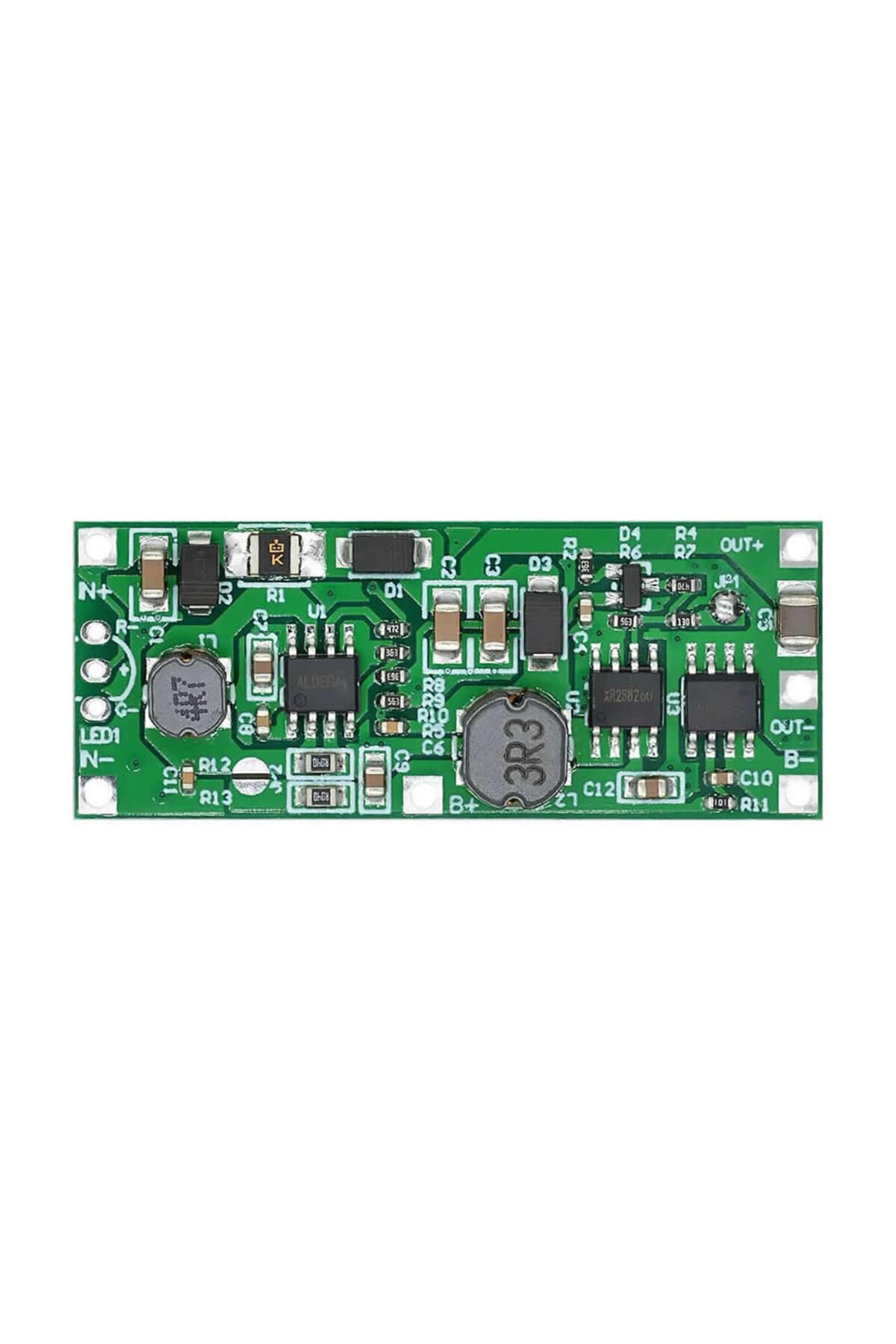 Alkatronik DC 12V Ups Modül 18650 3.7V Lion Pil Kesintisiz Acil Durum Güç Kaynağı Akü Otomatik Seçim Yük Kapanm