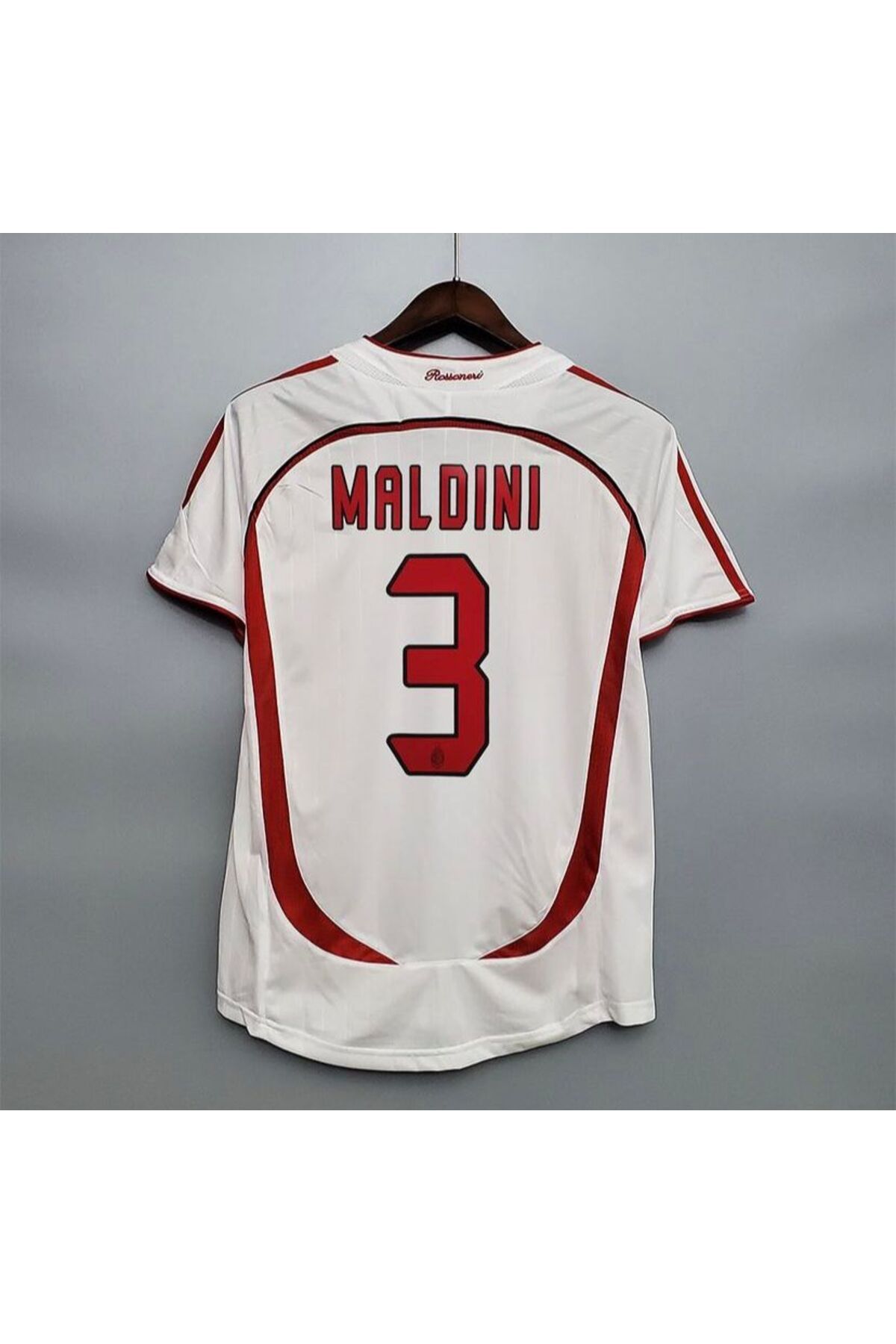 Lion Spor M'ilan 2007 Efsane Sezonu Maldini Nostalji Beyaz Renk Retro Forması