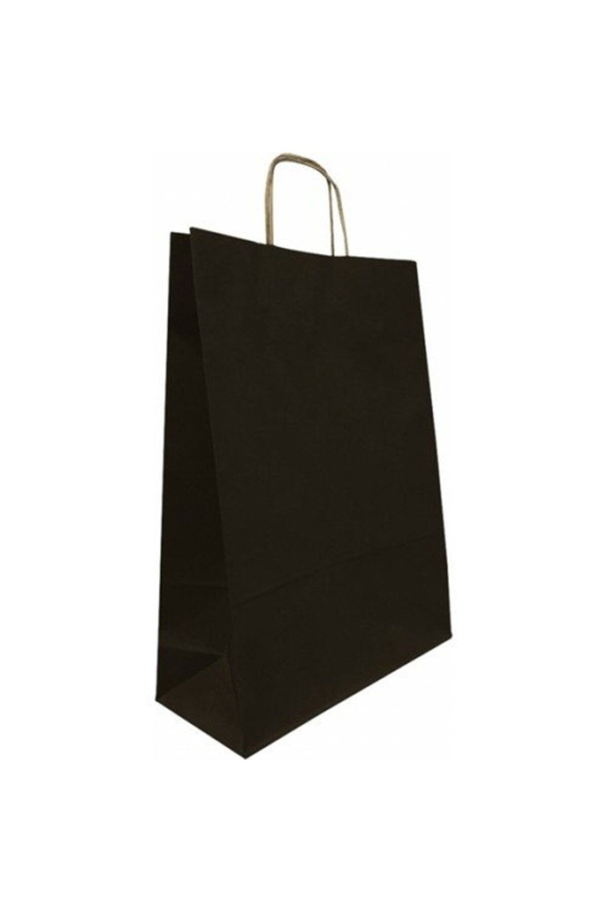 gnsstore ÇANTA KRAFT BÜKÜM SAPLI SİYAH 18*24 25Lİ