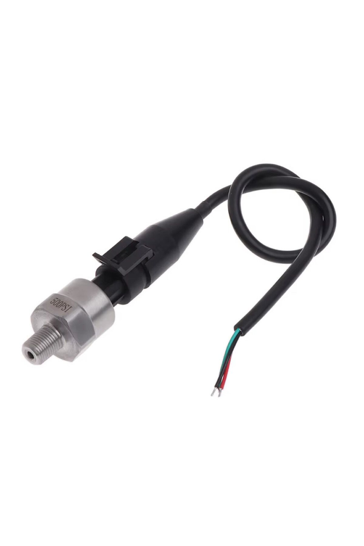 Alkatronik 500psi Basınç Sensörü 1/8" NPT Diş Paslanmaz Çelik Yağ Gaz Su Yakıt Tank Depo Lastik Hava Atmosfer