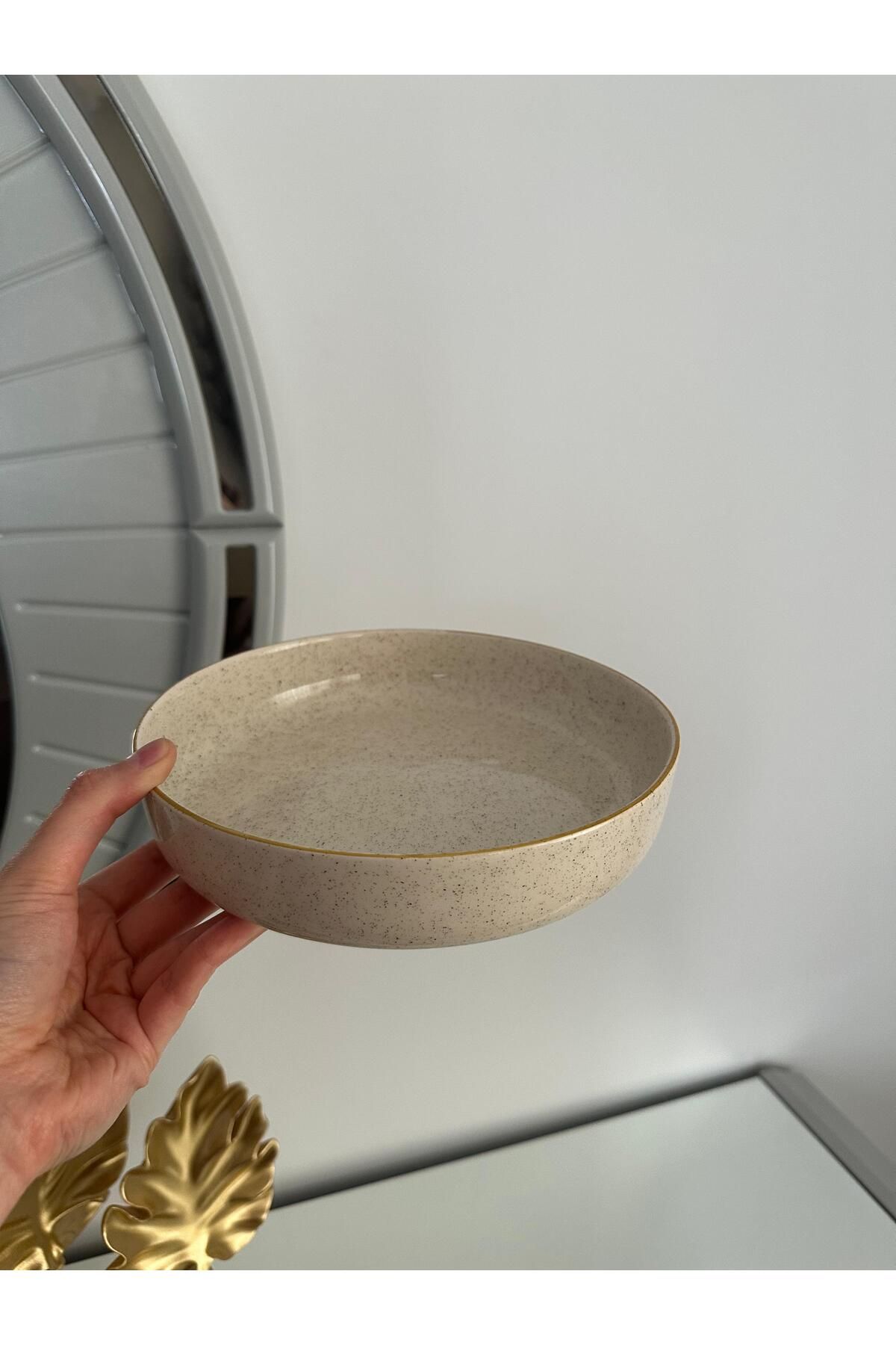 luxuryroom Modern Pinterest Krem 18 Cm Küçük Boy Krem Seramik Bowl Salata Kasesi Sunum Servisi 1 Adet