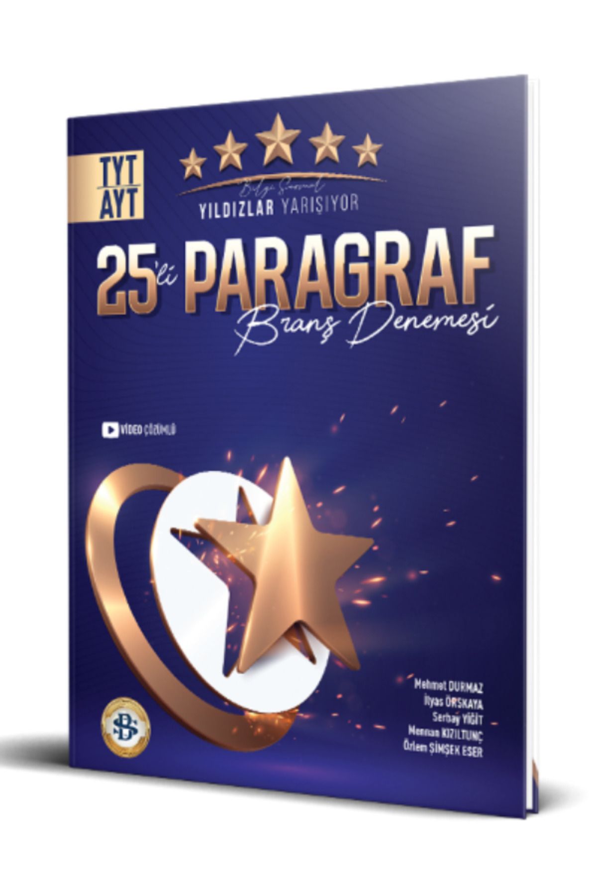 Bilgi Sarmal Yayınları Bilgi Sarmal Yıldızlar Yarışıyor TYT AYT Paragraf 25 li Branş Denemesi