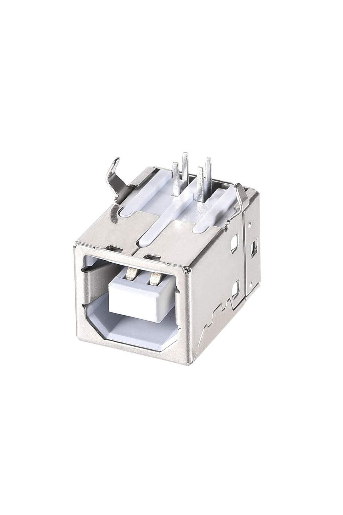 Alkatronik Usb Type B Dişi Soket USB 2.0 4 Pin Lehimlenebilir Elektronik Cihaz Usb Port Adaptör Konnektör