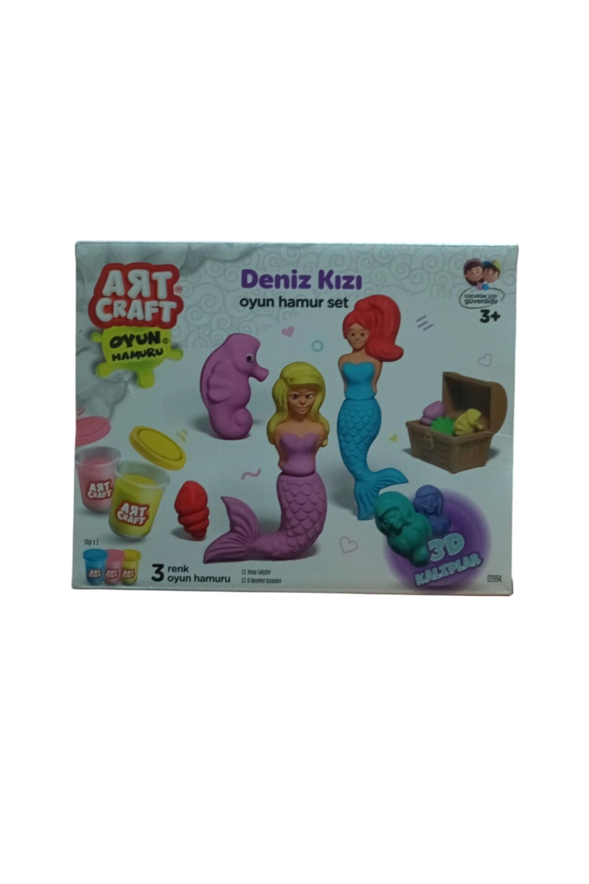 gnsstore ART CRAFT DENİZ KIZI HAMUR SET 168GR