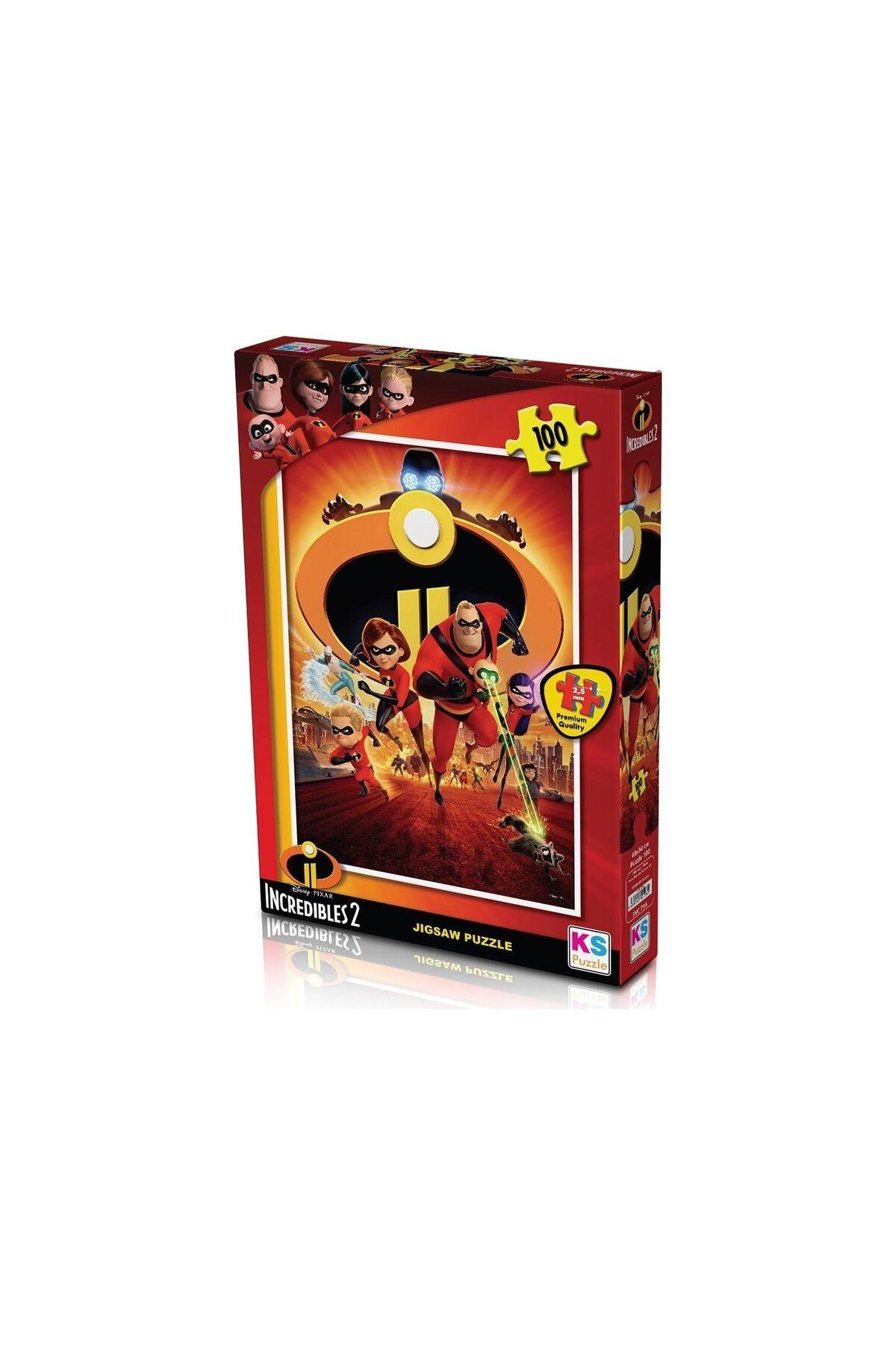 gnsstore KS GAMES İNCREDİBLES 2 PUZZLE 100 PARÇA