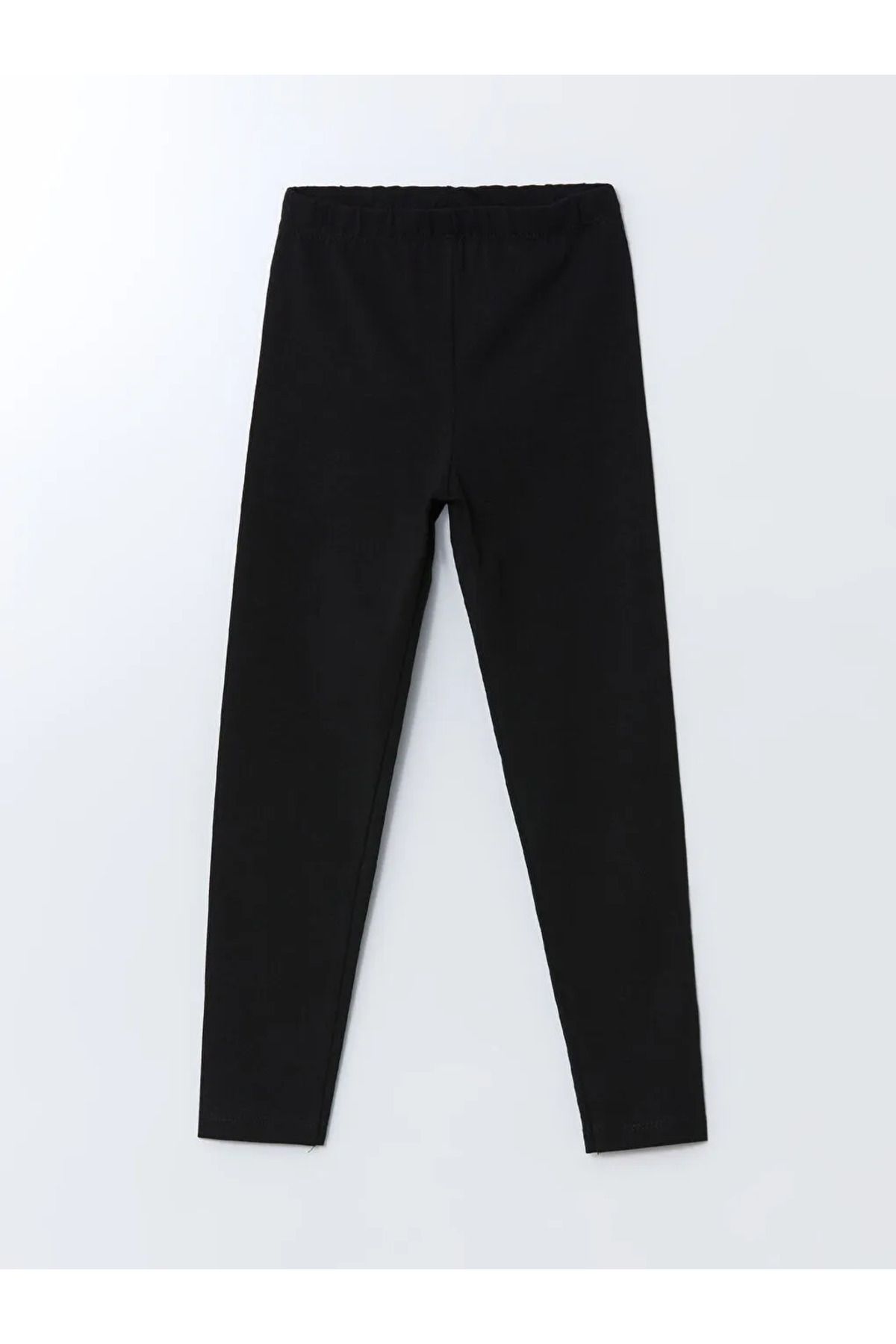 LC Waikiki LCW ECO Siyah Beli Lastikli Kız Çocuk Tayt