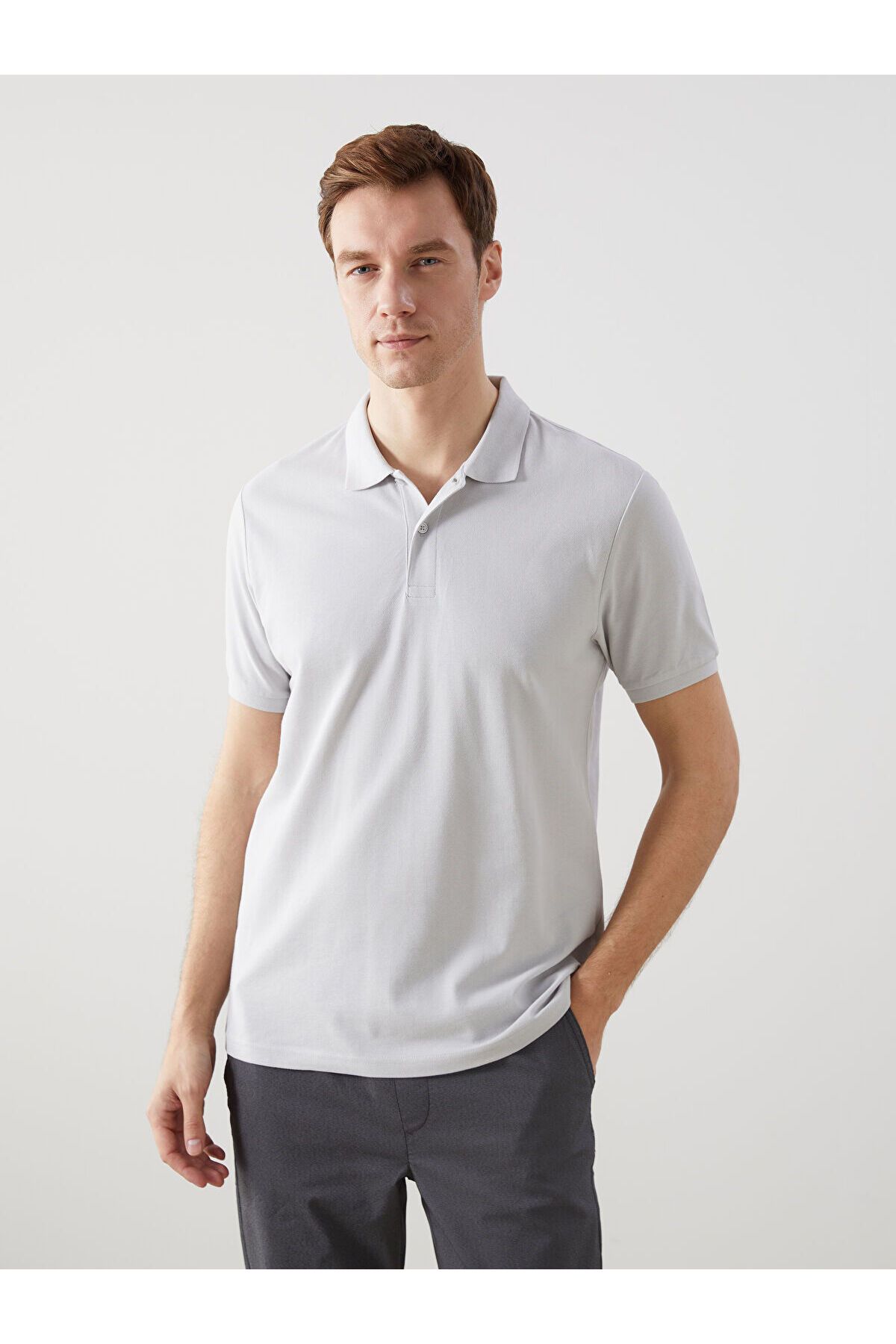 LC Waikiki Polo Yaka Kısa Kollu Pike Erkek Tişört