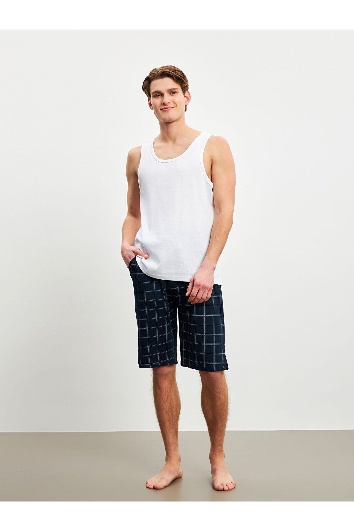 LC Waikiki Standart Kalıp Erkek Pijama Alt Şort