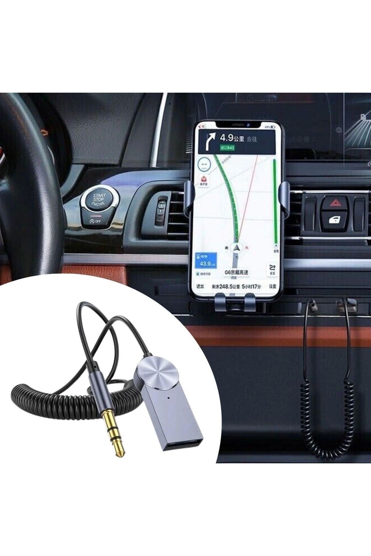 STOREMAX Araba için Bluetooth Aux Alıcısı Wireless Araç Kiti (5047)