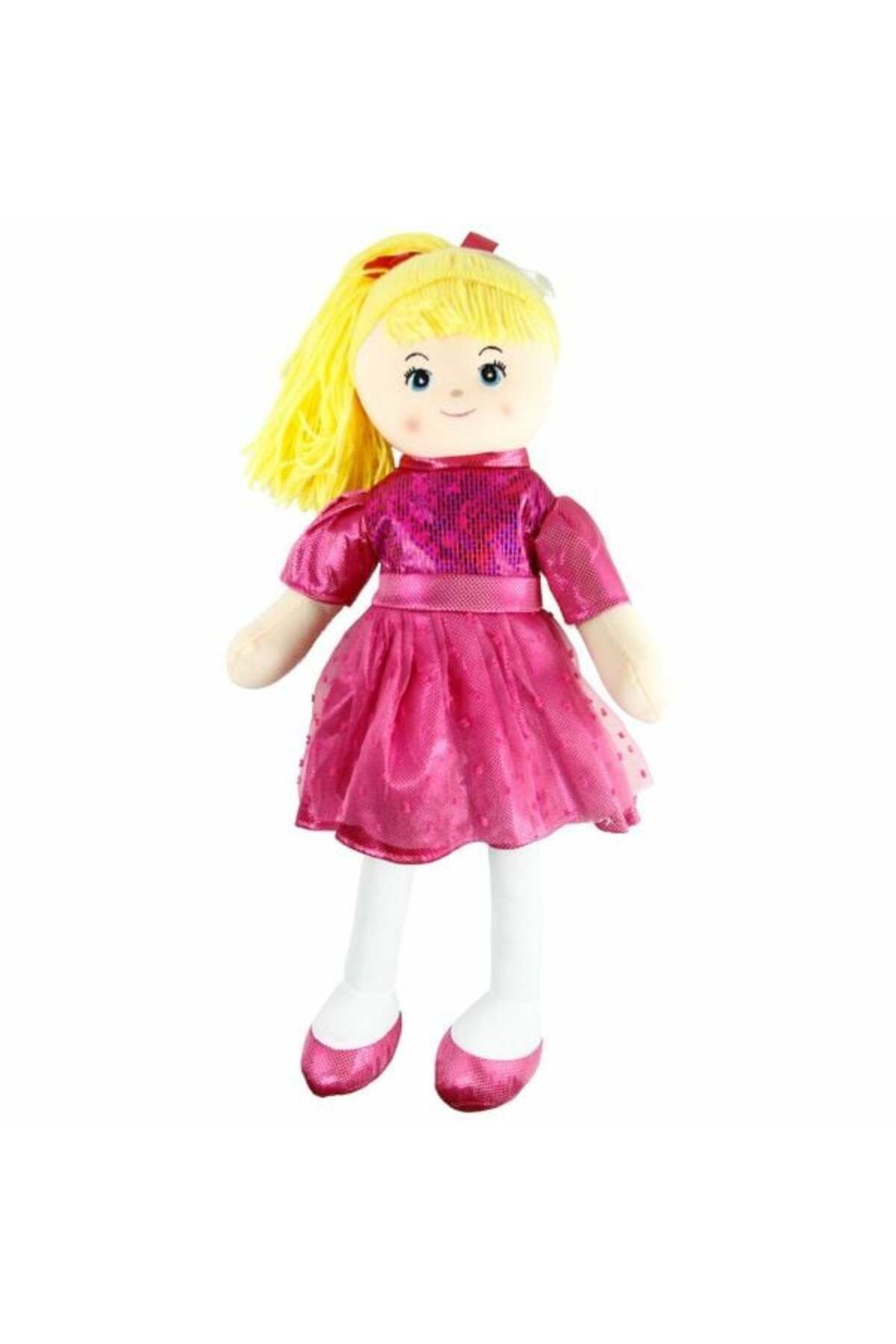 Vardem 50 cm Parlak Elbiseli Bez Bebek AY950C ANK