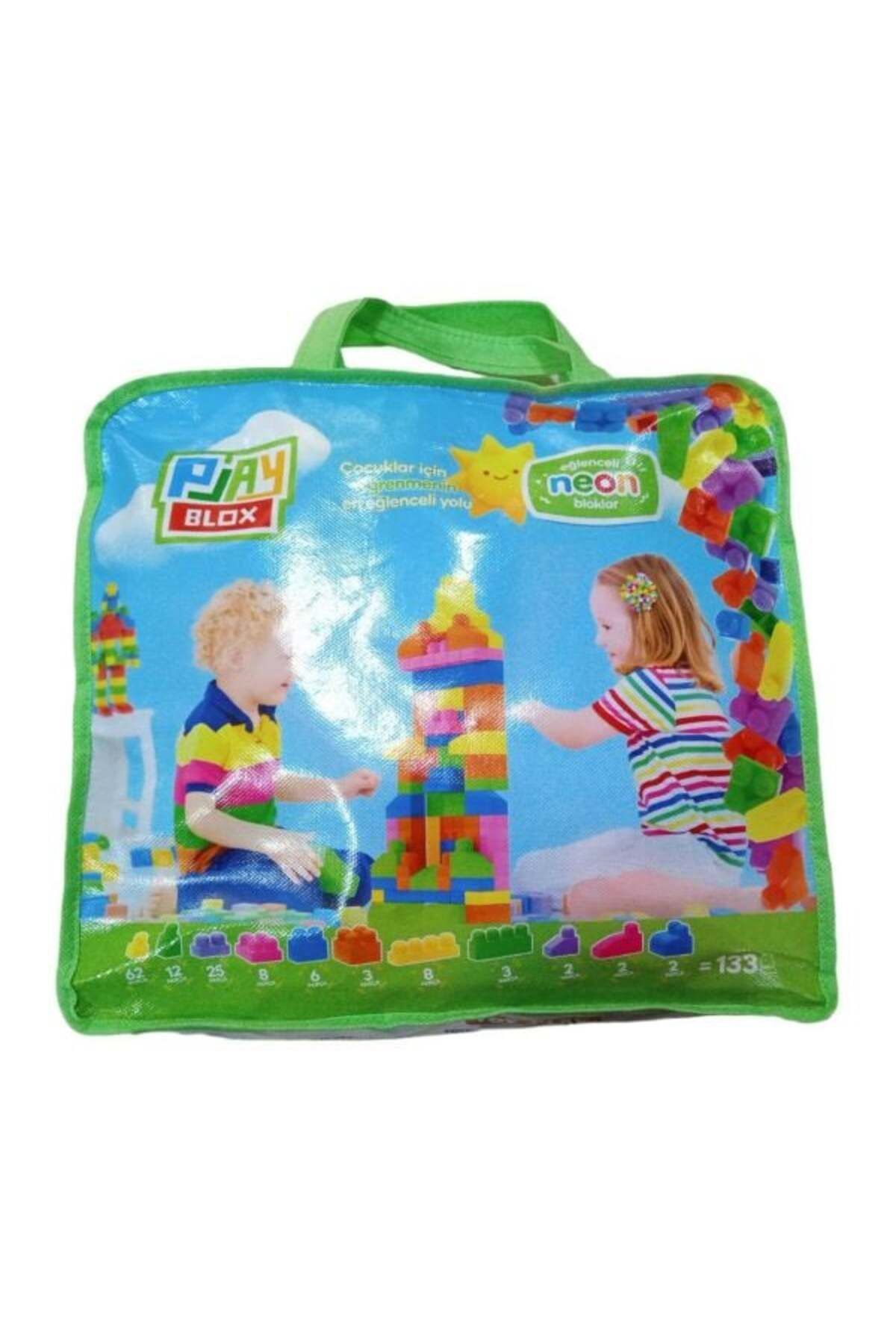 PARİLES Toru Play Blox Neon 133 Parça Çantalı 2991 ANK
