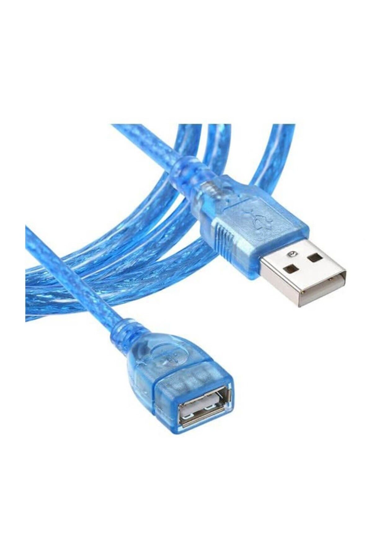 Derwell 1.8 Metre 1.8mt Usb Uzatma Kablosu USB 2.0 Dişi Erkek Uzatma Kablosu Gerçek Usb 2.0 Kablo