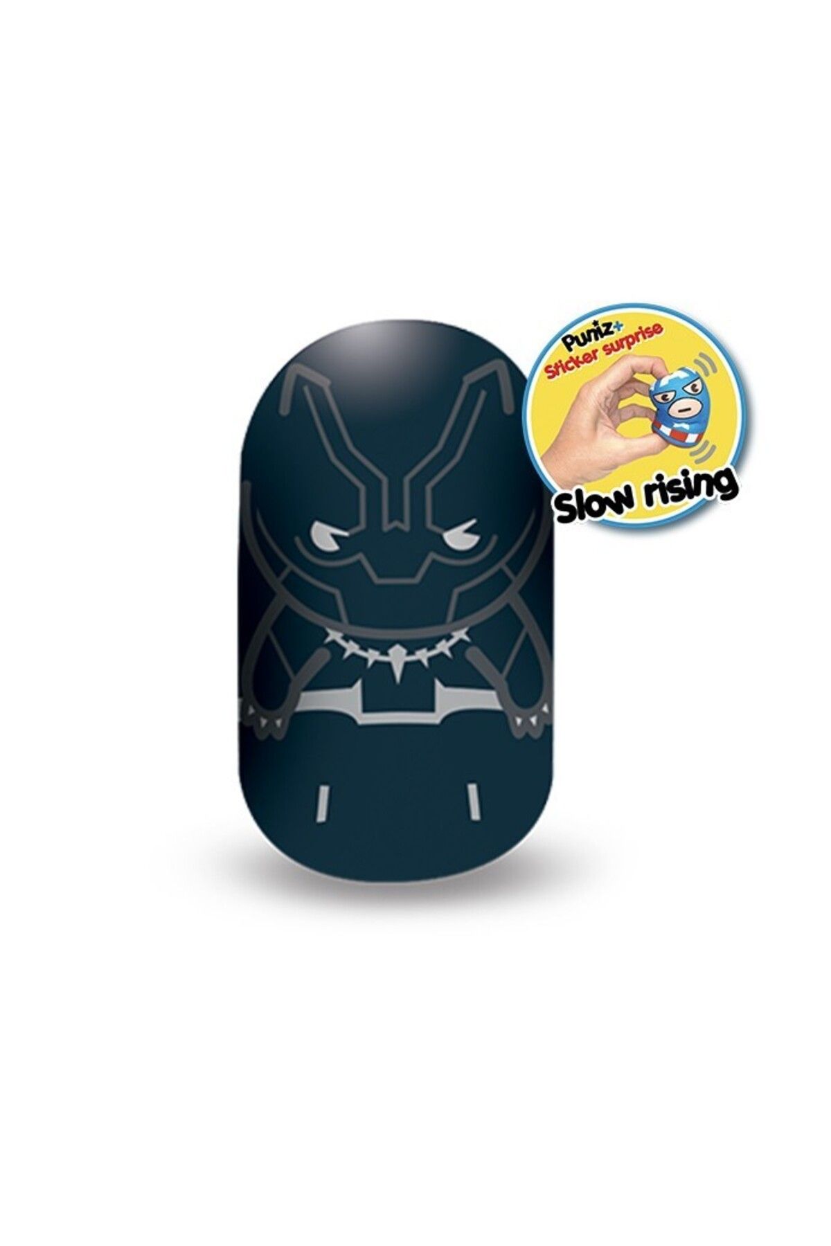 Cicaboom Srl Cicaboom Marvel Squishy Oyuncak Black Panther