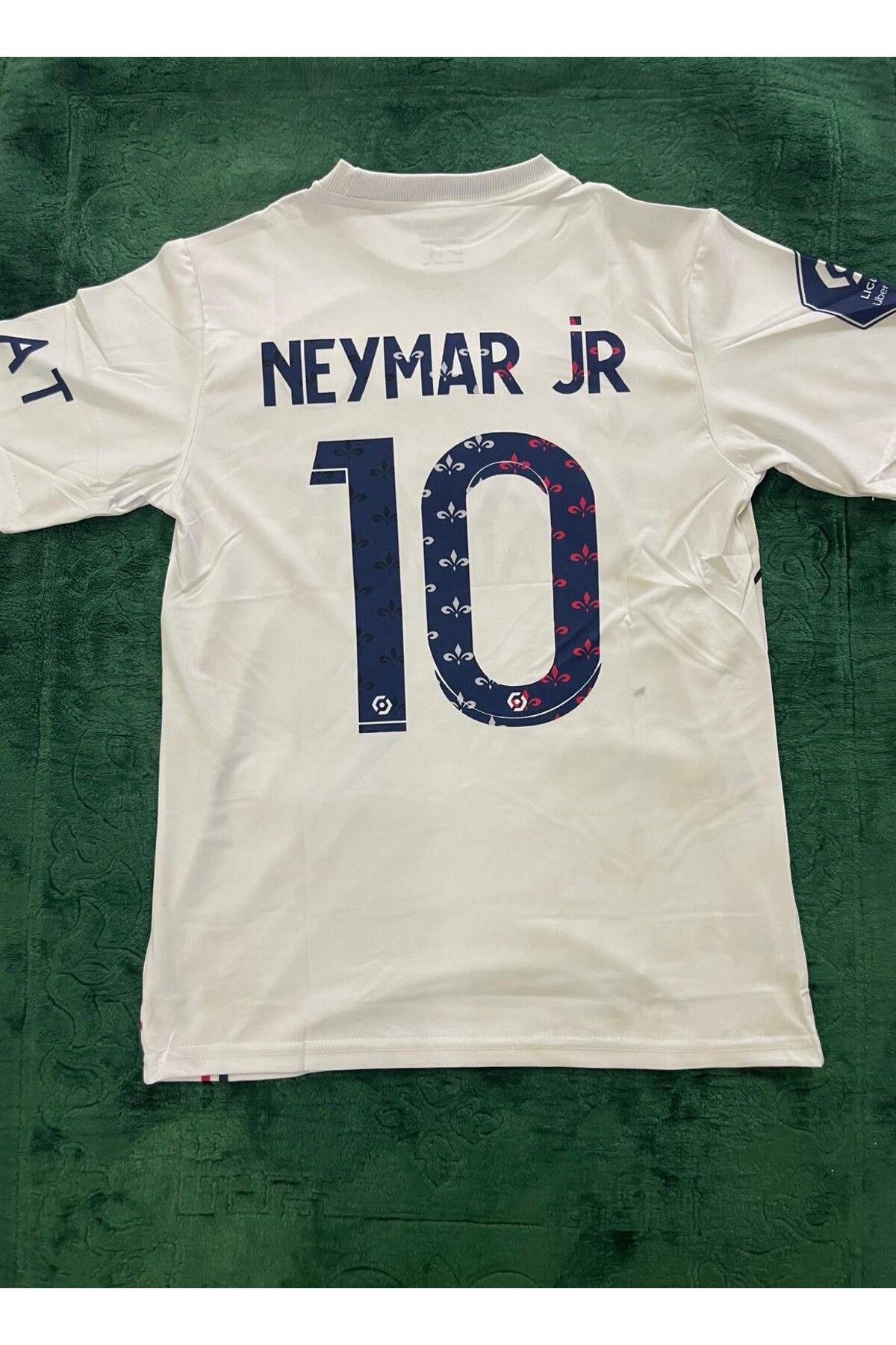 Lion Spor Psg 2023/2024 Sezon Neymar JR. Çiçek Desenli Tasarım Forma