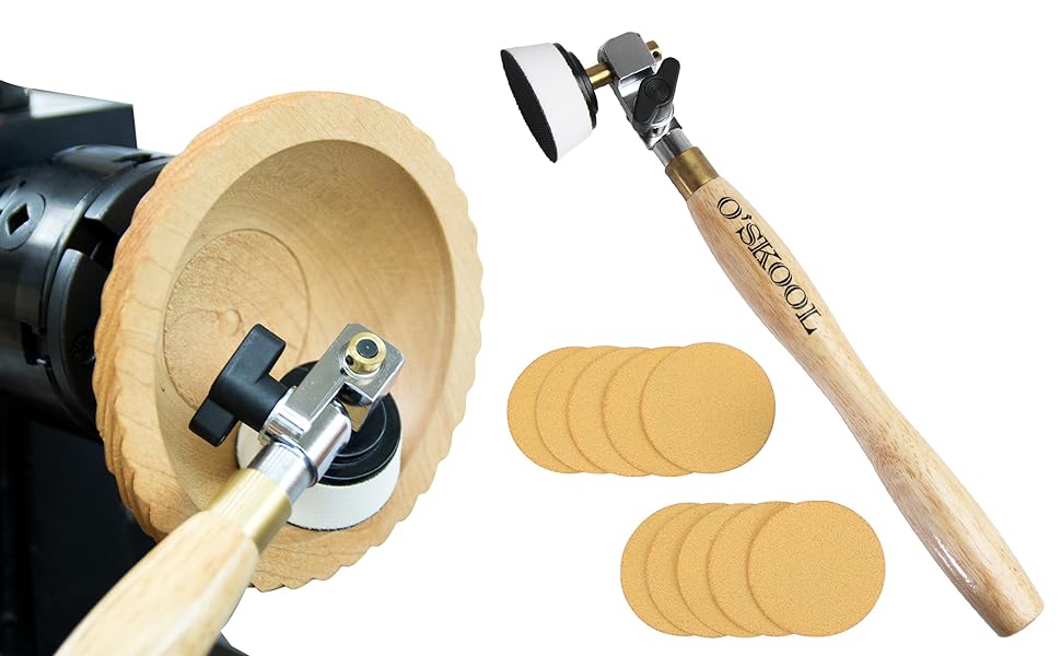 Döner mil başlıklı kase zımpara makinesi