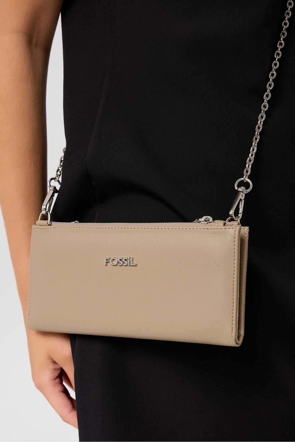 Fossil Kopertówka Damska, Portfel I Etui Na Karty Mink 06fs25y12 Kobieta - One Size